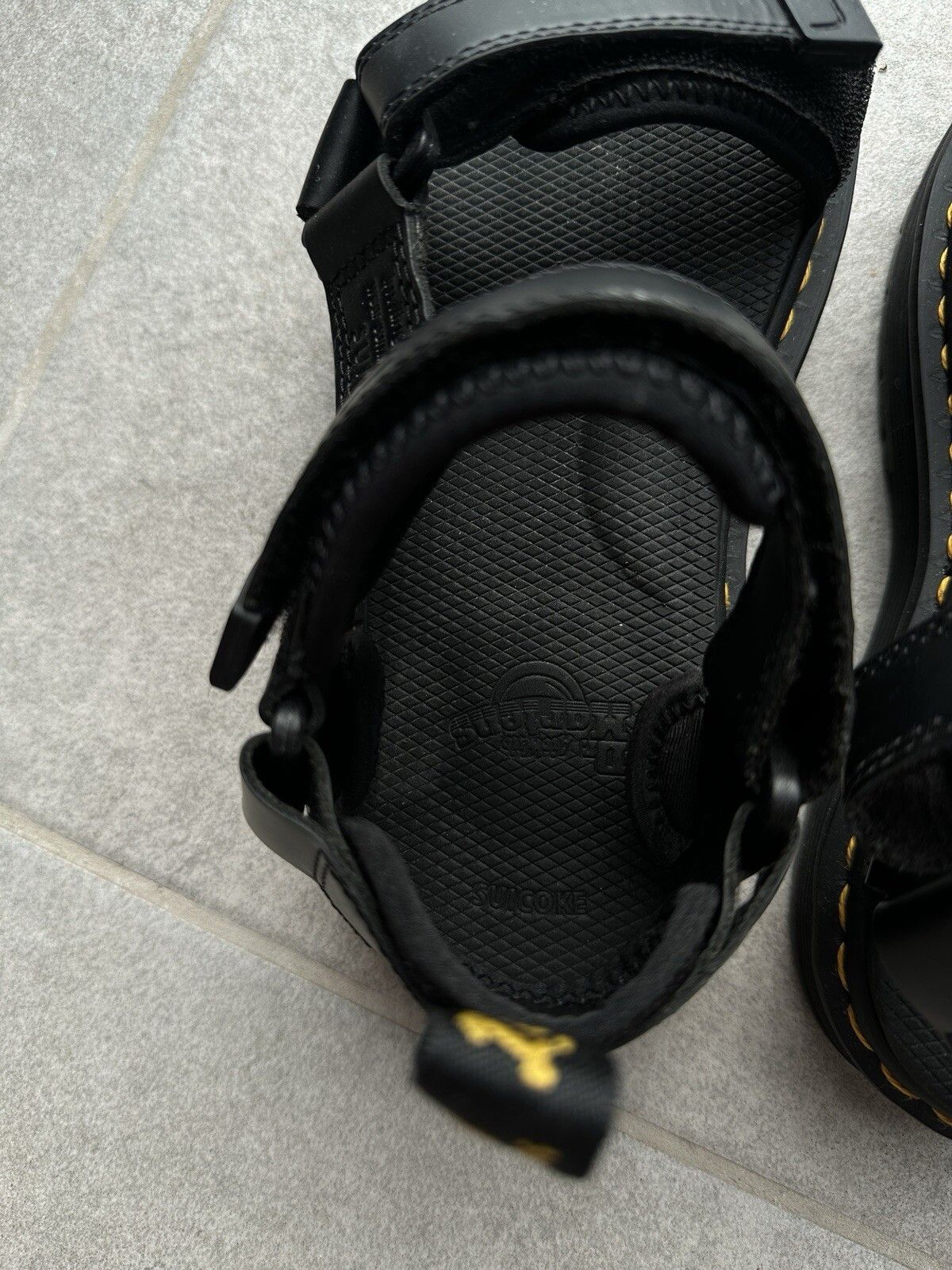 Dr. Martens × Suicoke Dr Martens Suicoke Dm Depa Platform Sandals Black Size US 7 / IT 37 - 5 Thumbnail