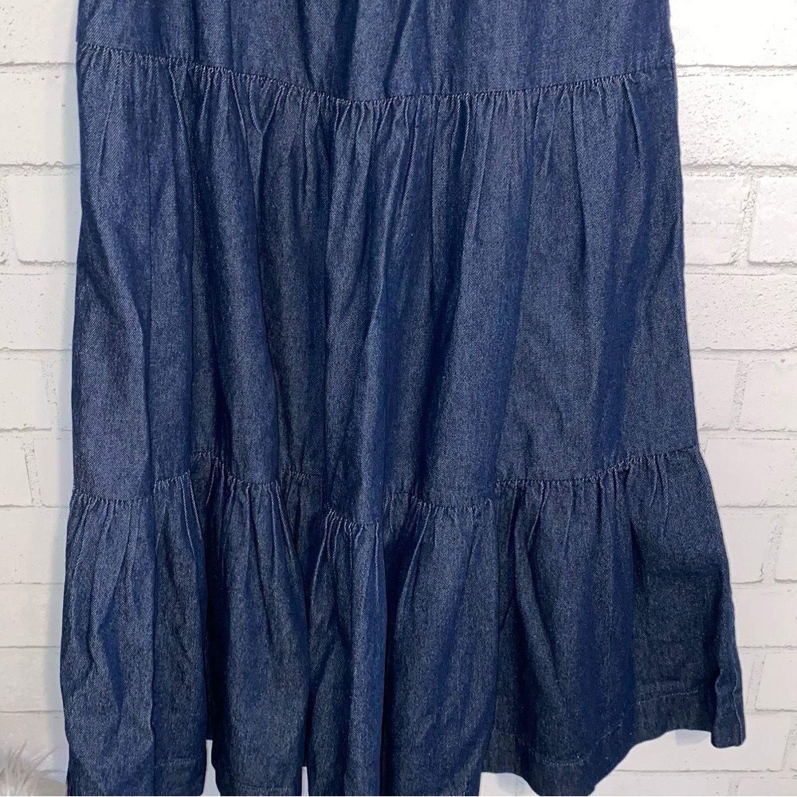 LIKELY Likely x Revolve $248 Lear Puff Sleeve Denim Dress 00 NWOT Size XS / US 0-2 / IT 36-38 - 5 Thumbnail