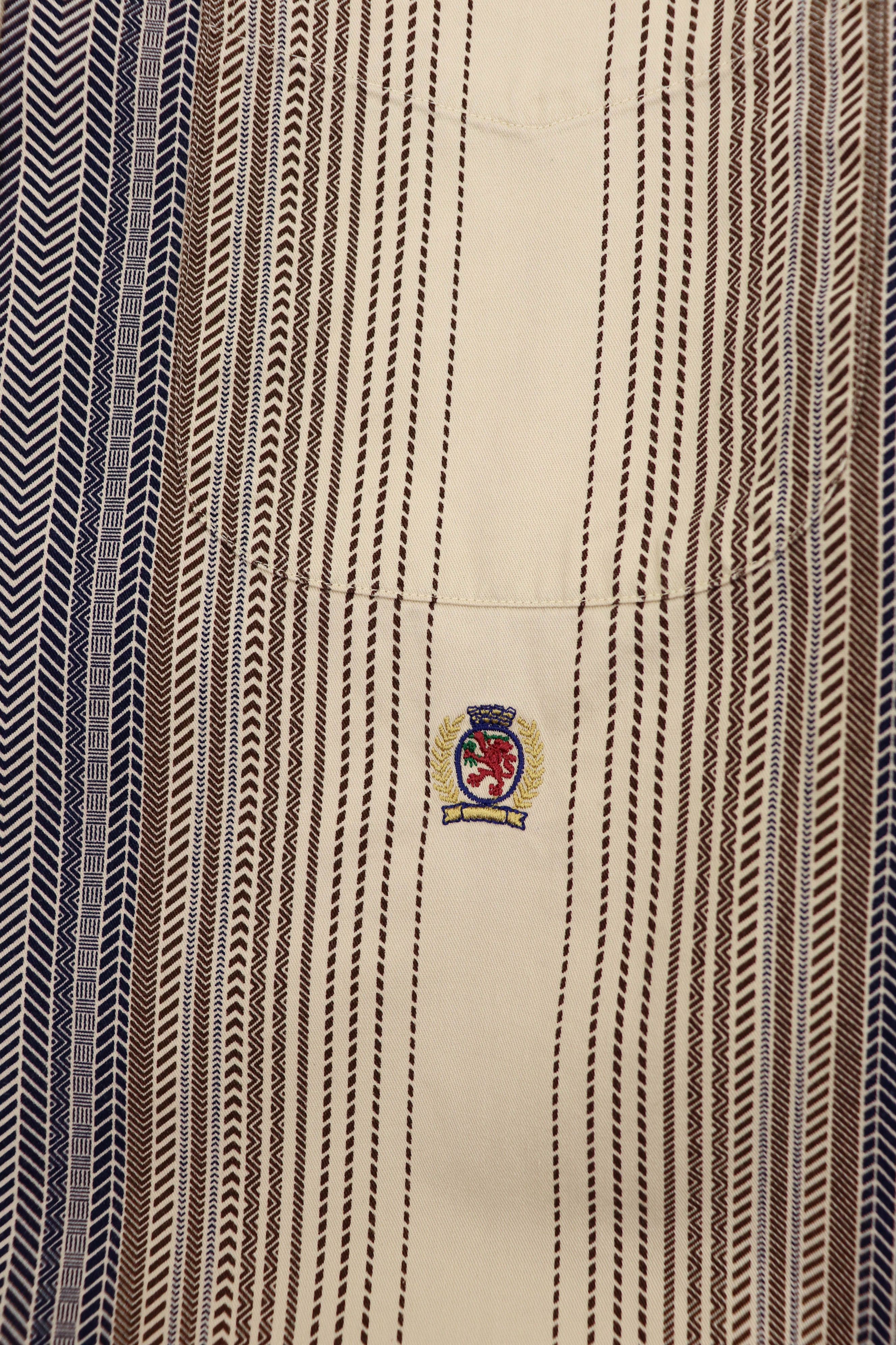 Tommy Hilfiger Tommy Hilfiger Vintage 90s Aztec Graphics Collarless Shirt Size US M / EU 48-50 / 2 - 6 Thumbnail