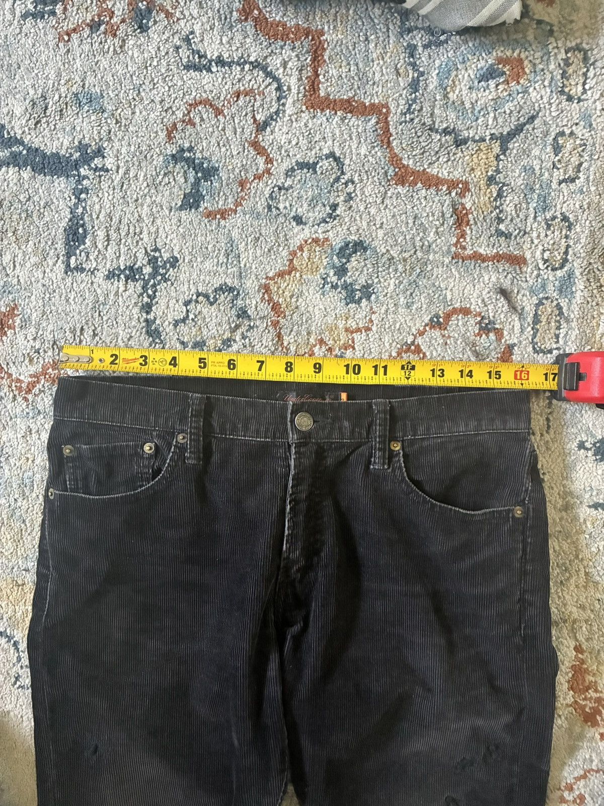 Undercover Undercover AW06 Black Corduroy Bug / Insect Denim Size US 32 / EU 48 - 7 Thumbnail