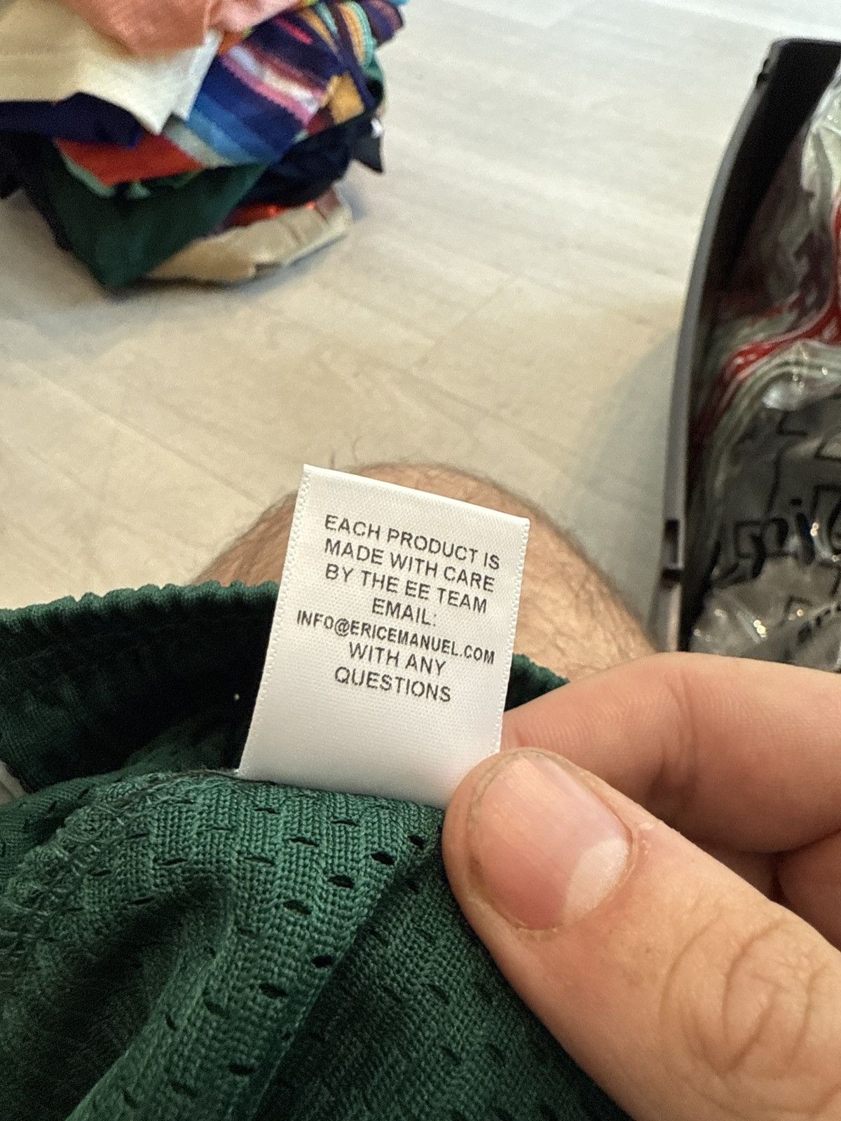 Eric Emanuel × NFL Eric Emanuel x NFL eagles green shorts Size US 34 / EU 50 - 4 Thumbnail
