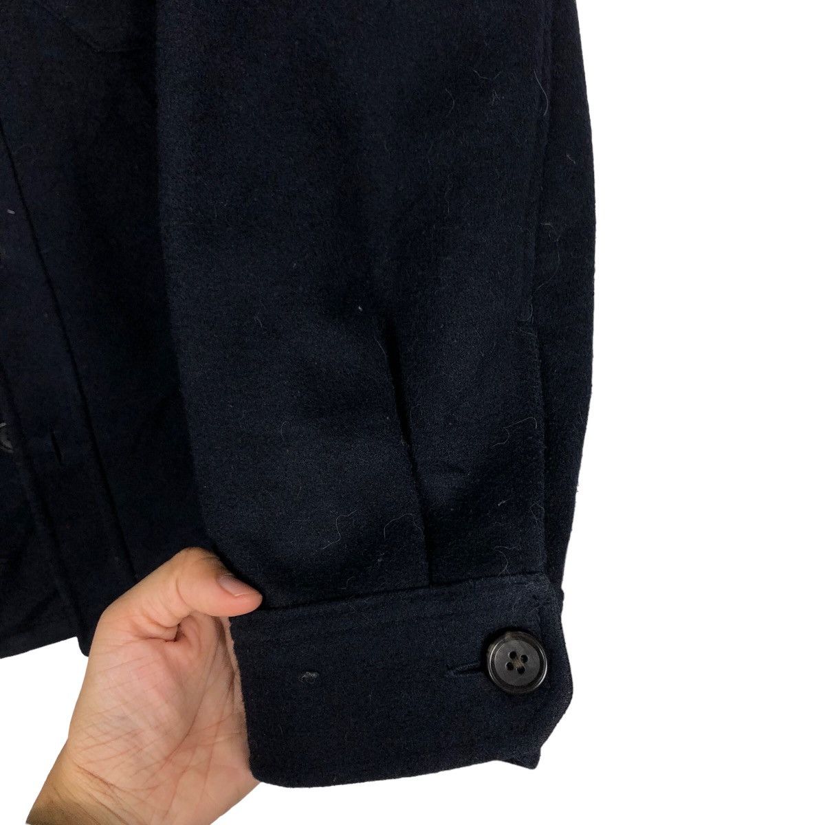 Japanese Brand 🔥Vintage Wool Shirt Biker Jacket Uniqlo Japan Issey Miyake Size US L / EU 52-54 / 3 - 15 Thumbnail