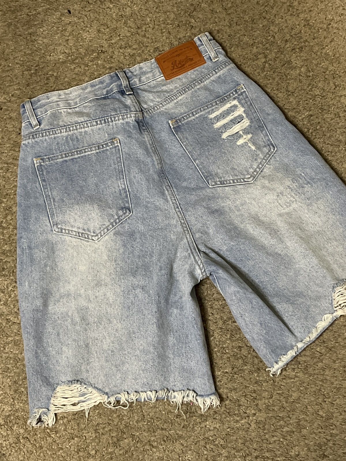 Other Rhinestone Baggy Jorts Size US 30 / EU 46 - 2 Thumbnail