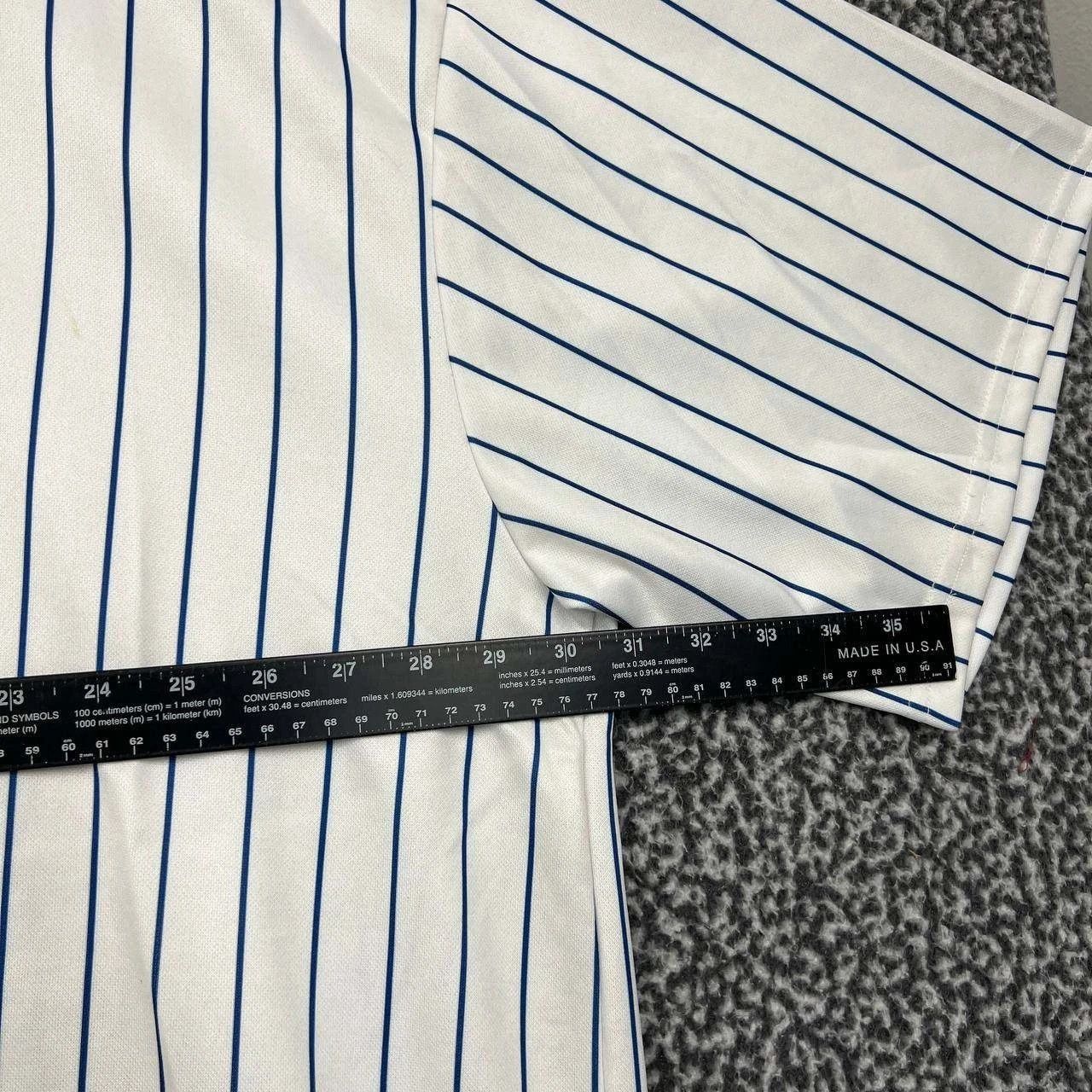Majestic New York Mets Jersey Shirt Men 5X White Striped Majestic New Size US XXL / EU 58 / 5 - 6 Thumbnail