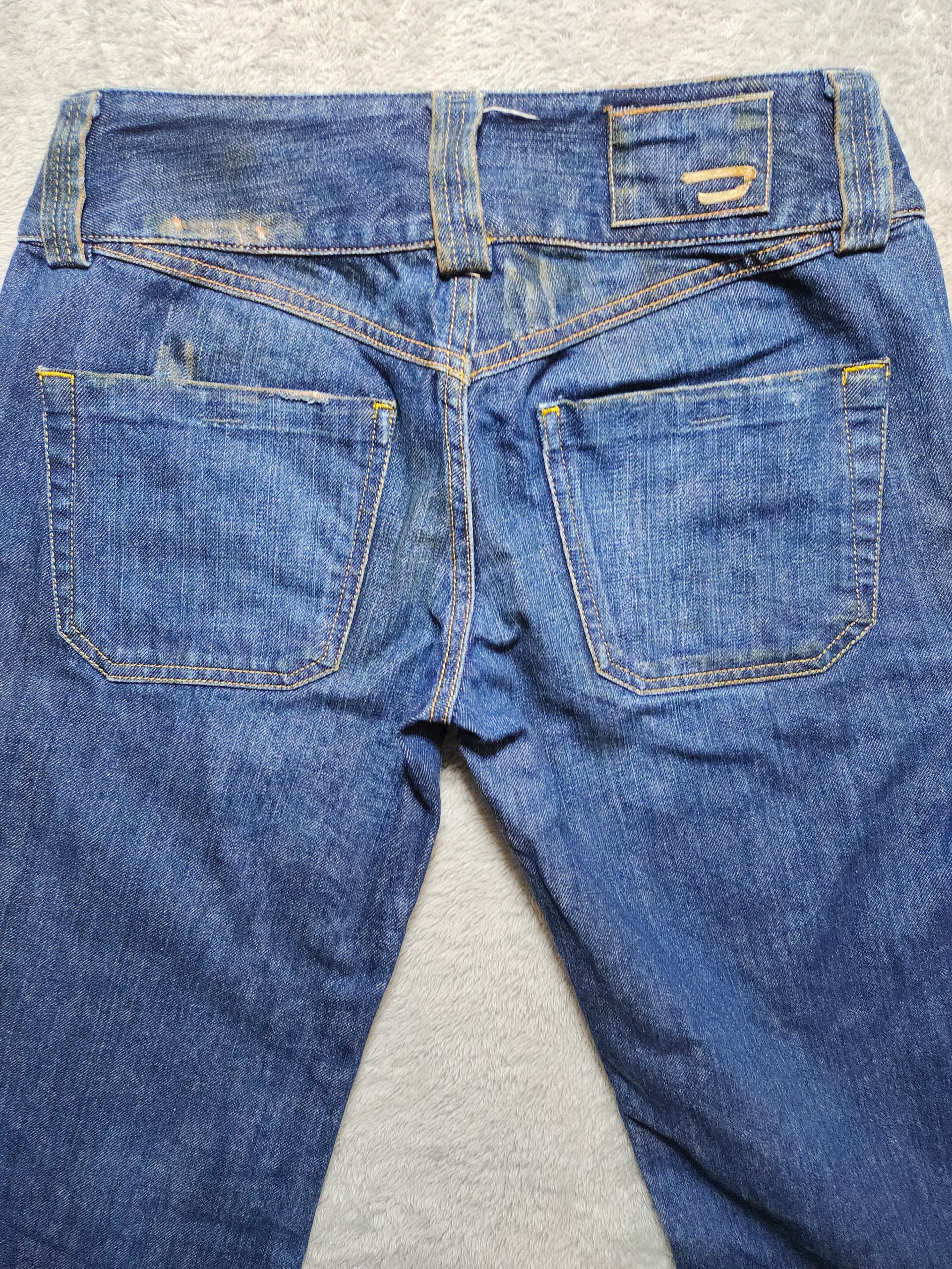 Diesel DIESEL FLARE BOOT CUT JEANS DISTRESSED SIZE 30 Size 30" / US 8 / IT 44 - 4 Thumbnail