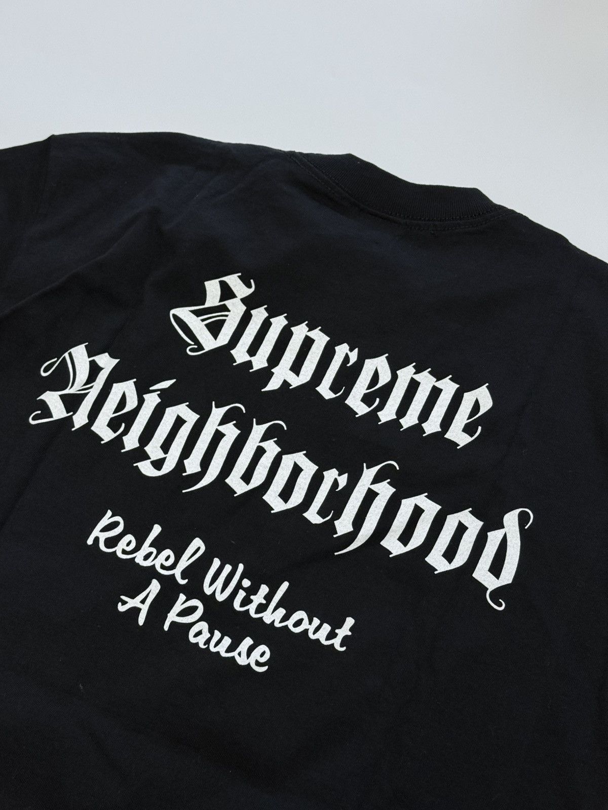 Neighborhood × Supreme Supreme 2007 neighborhood nbhd black box logo tee t-shirt Size US M / EU 48-50 / 2 - 3 Thumbnail