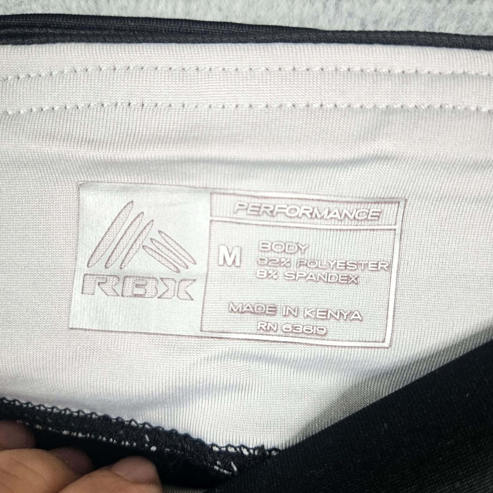 Vintage RBX Women's Black Ankle Zipper Legging Size M Regular Solid Sports Pattern Size 32" / US 10 / IT 46 - 3 Thumbnail