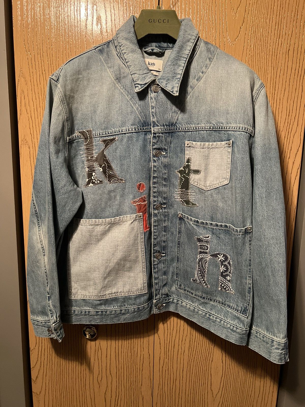 Kith Kith Wythe Denim Serif Jacket Sz 2XL | Grailed