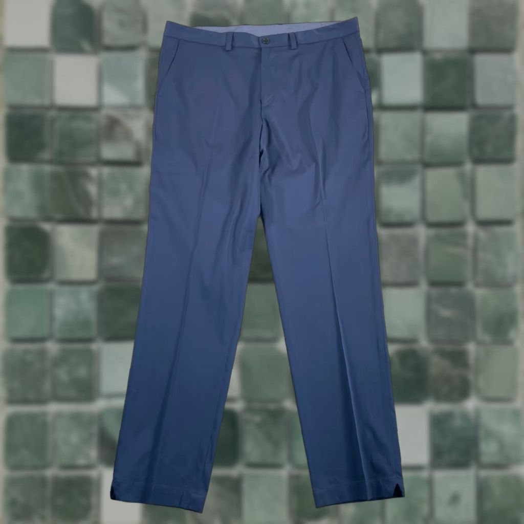Brooks Brothers Brooks Brothers Performance Chino Pants Men 38x34 Navy Blue Stretch Golf Preppy Size US 38 / EU 54 - 1 Thumbnail
