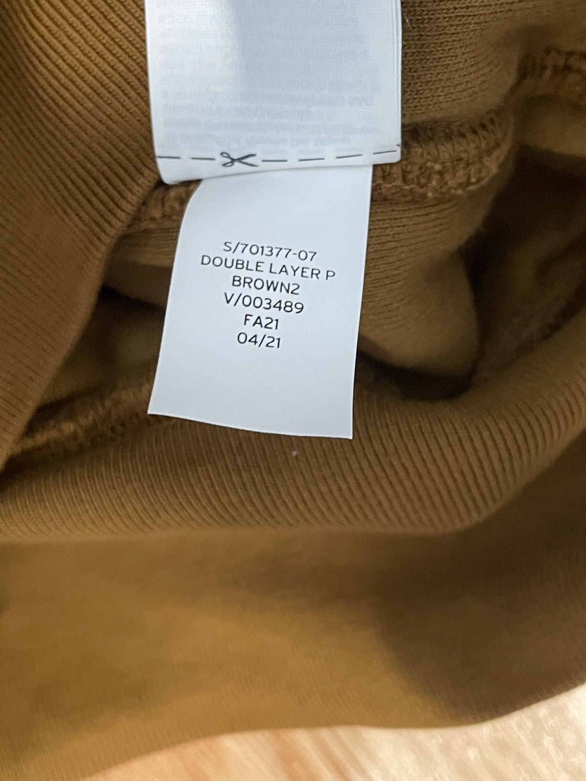 Gap × Kanye West × Yeezy SIZE LARGE Yeezy Gap Perfect Hoodie Light Brown Size US L / EU 52-54 / 3 - 5 Thumbnail