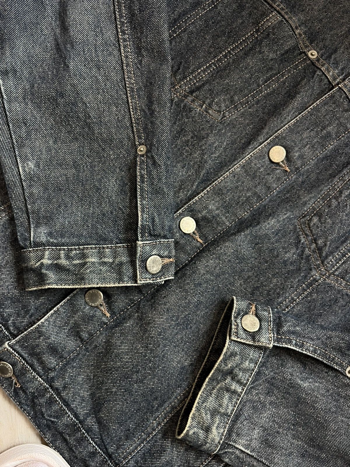 Vintage John Rocha Denim Jacket workwear Size US XL / EU 56 / 4 - 11 Thumbnail