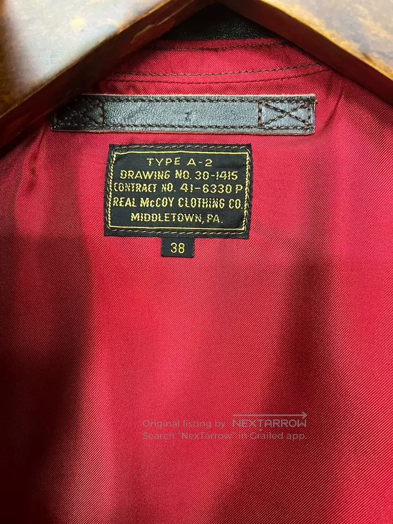 The Real McCoy's The Real McCoys A-2a2rm Size US M / EU 48-50 / 2 - 5 Thumbnail