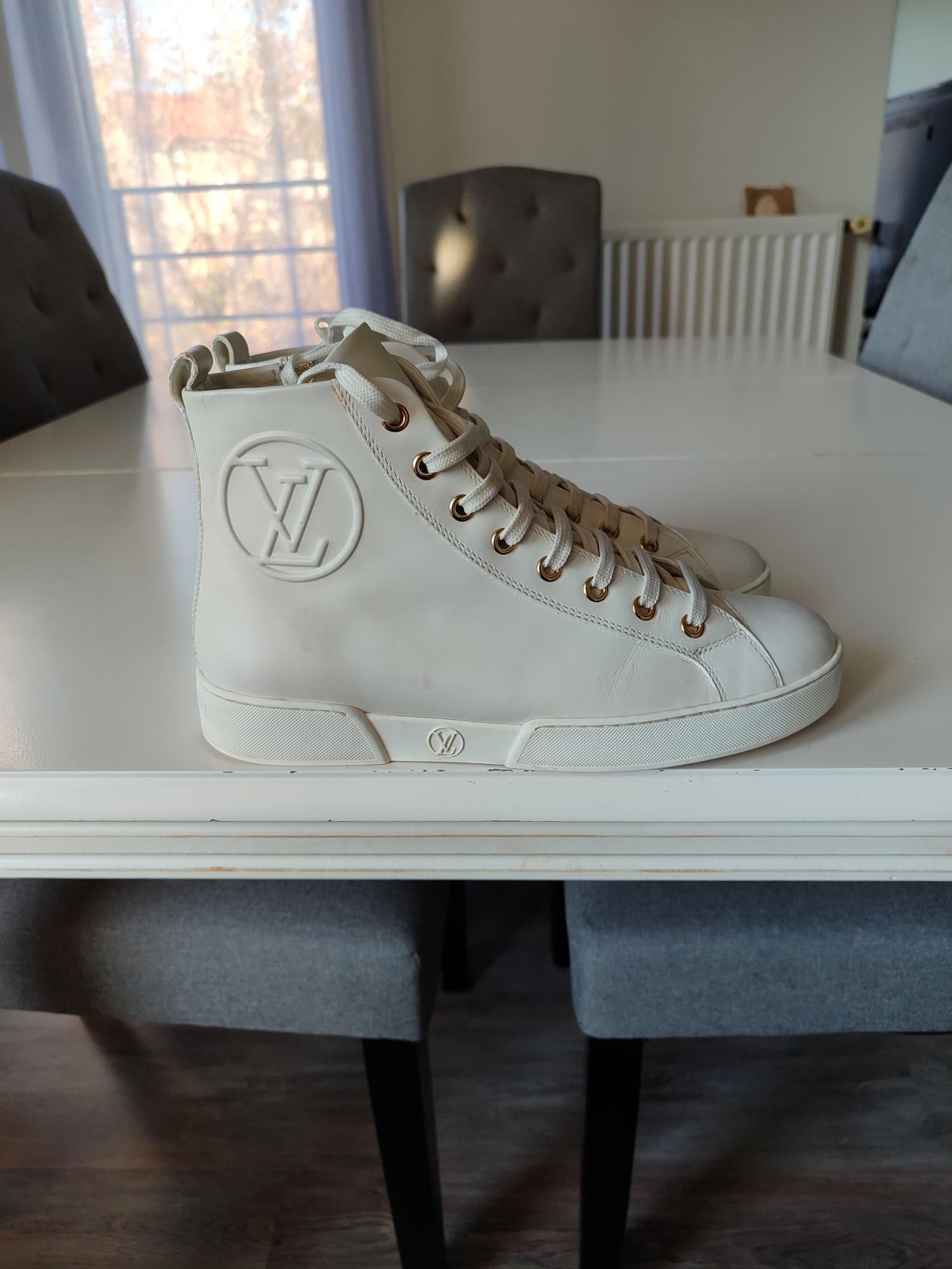 Louis Vuitton BASKETS LOUIS VUITTON STELLAR HIGHTOP Size US 6 / IT 36 - 3 Thumbnail