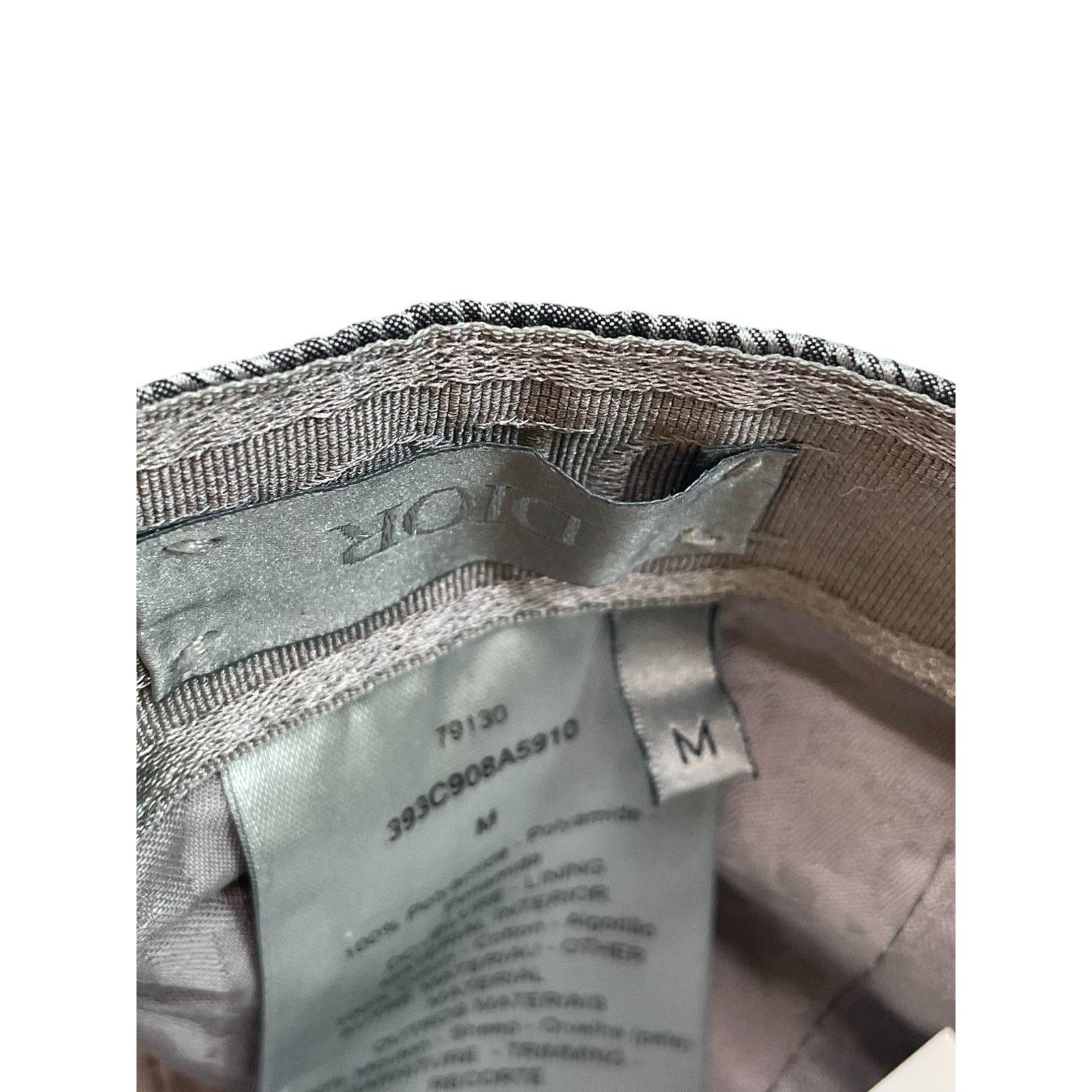 Dior Dior Grey CD Logo Cap Size ONE SIZE - 6 Thumbnail