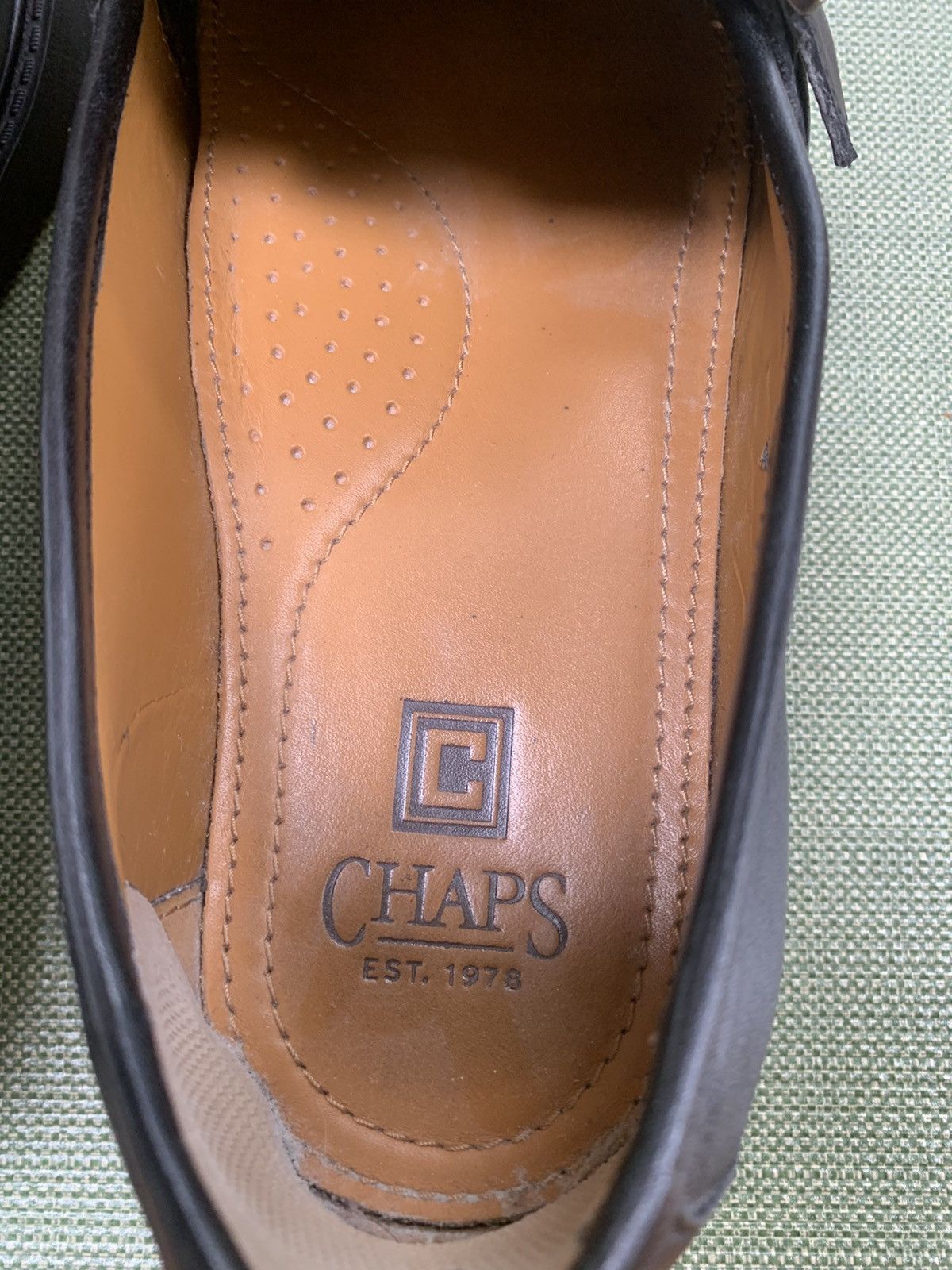 Vintage Vintage Black Leather Buckle Loafers - Chaps Size US 8.5 / EU 41-42 - 7 Thumbnail