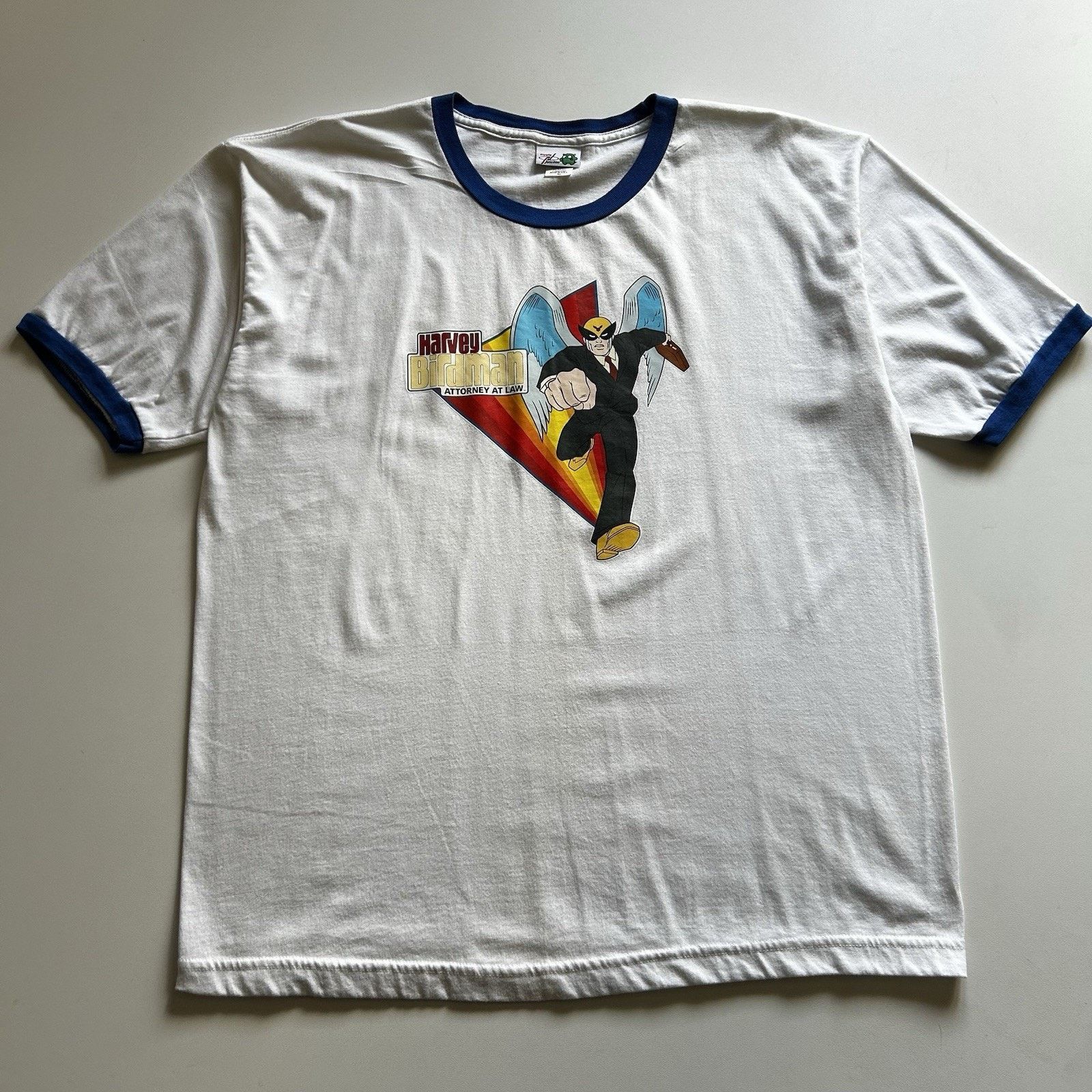 Vintage Adult Swim Harvey Birdman Attorney At Law T Shirt XL