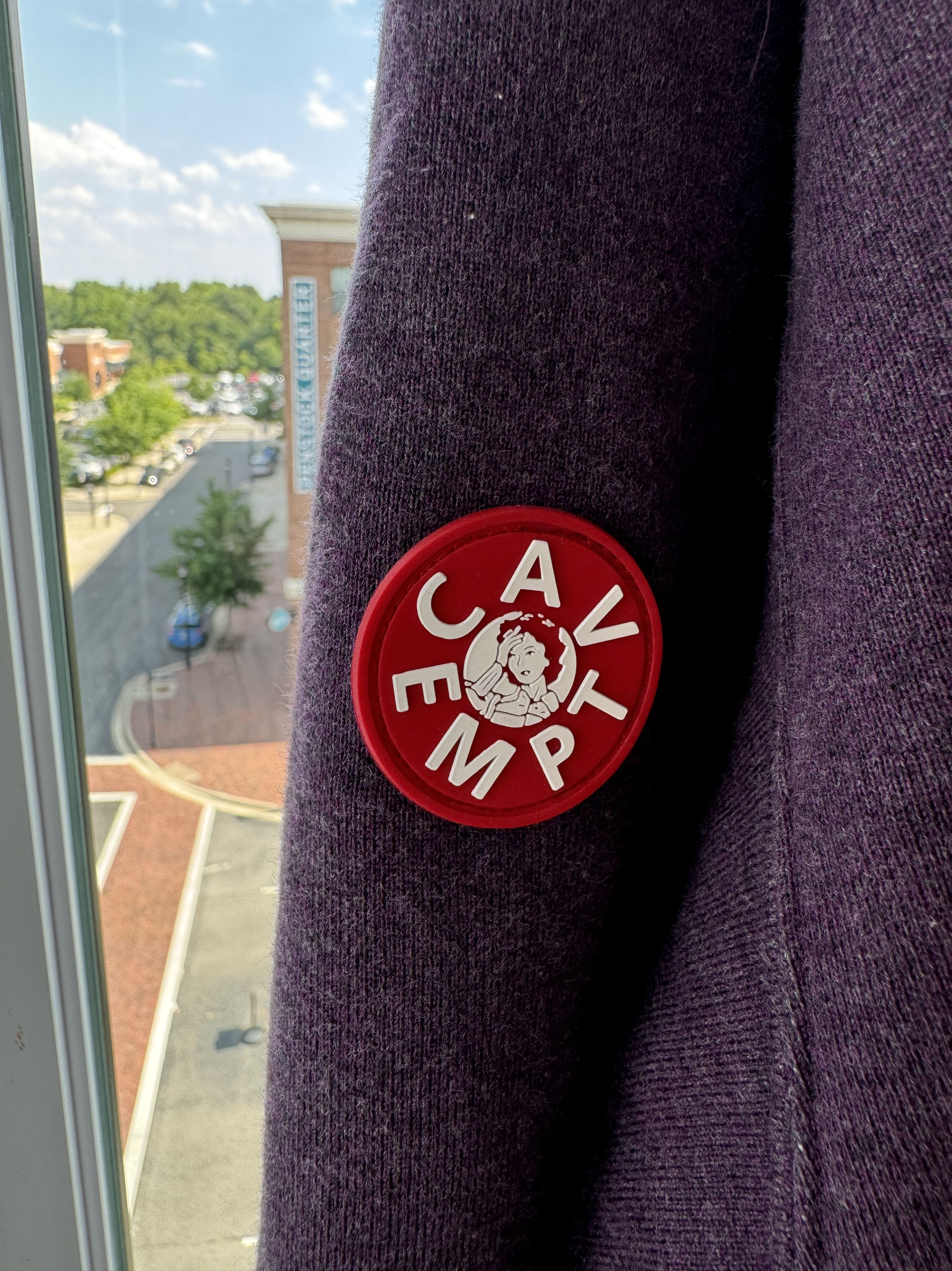 Cav Empt Cav Empt Purple Quater Zip Size US L / EU 52-54 / 3 - 5 Thumbnail