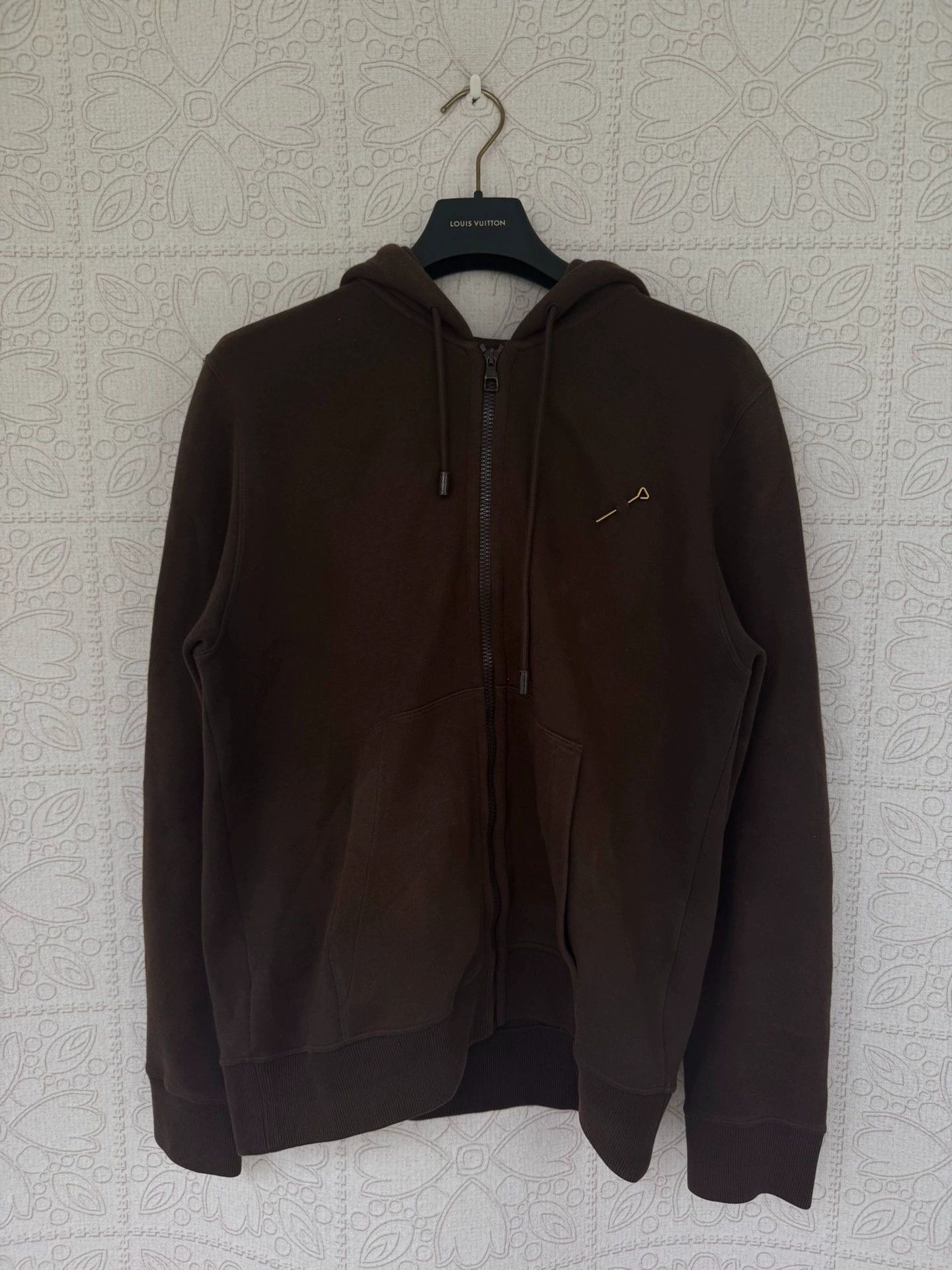 Louis Vuitton louis vuitton brown oversized hoodie with pin Size US M / EU 48-50 / 2 - 1 Thumbnail