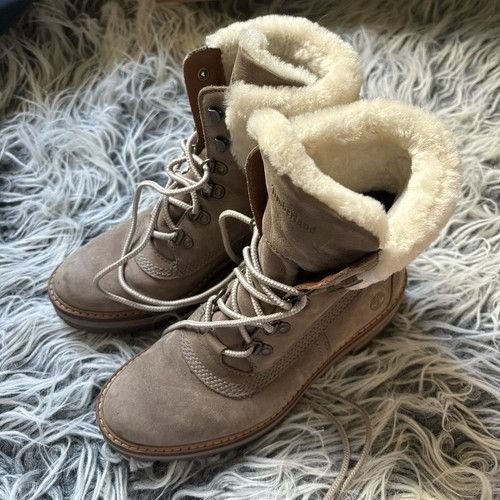 Timberland Timberland Women's Courmayeur Valley Sz 6 Shearling Waterpro Size US 6 / IT 36 - 7 Thumbnail