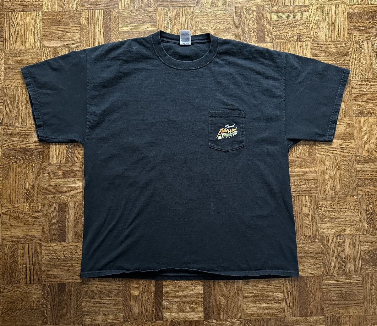 Vintage Vintage Y2K Daytona Beach Bike Week Flames Eagle Graphic Tee Size US XXL / EU 58 / 5 - 3 Thumbnail