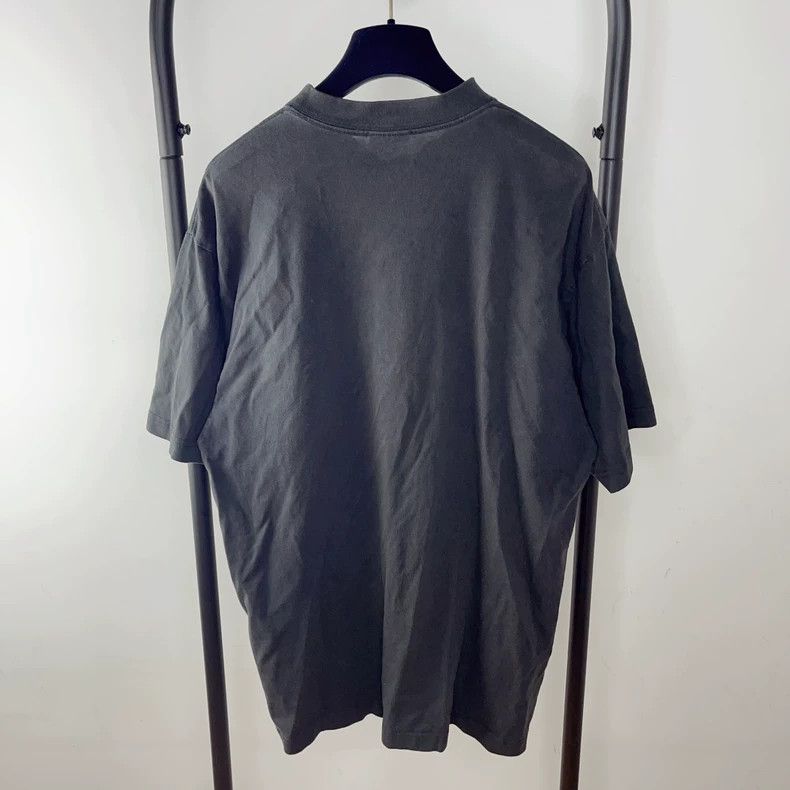 Balenciaga Balenciaga Letter printed T-shirt with round neck and shor Size US XXS / EU 40 - 2 Thumbnail