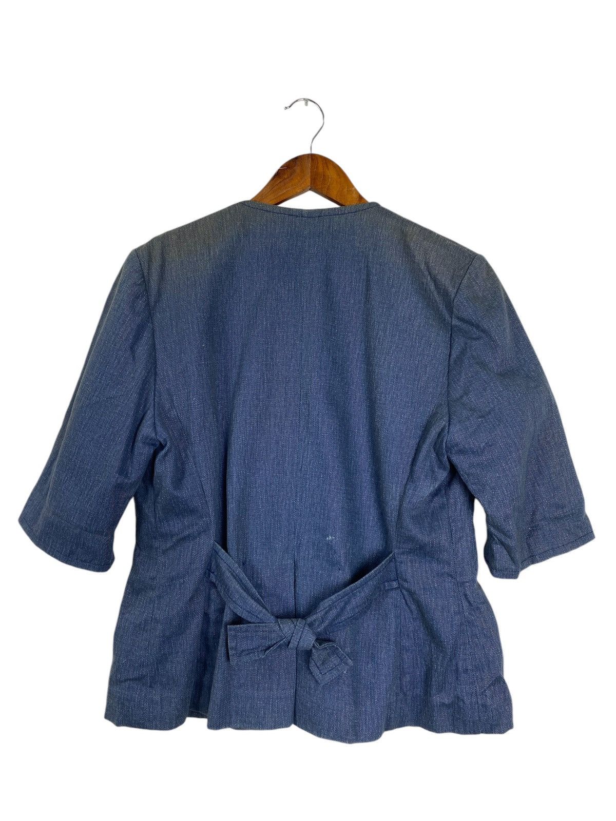 Celine × Vintage Vintage Celine Paris denim jacket Size M / US 6-8 / IT 42-44 - 2 Thumbnail