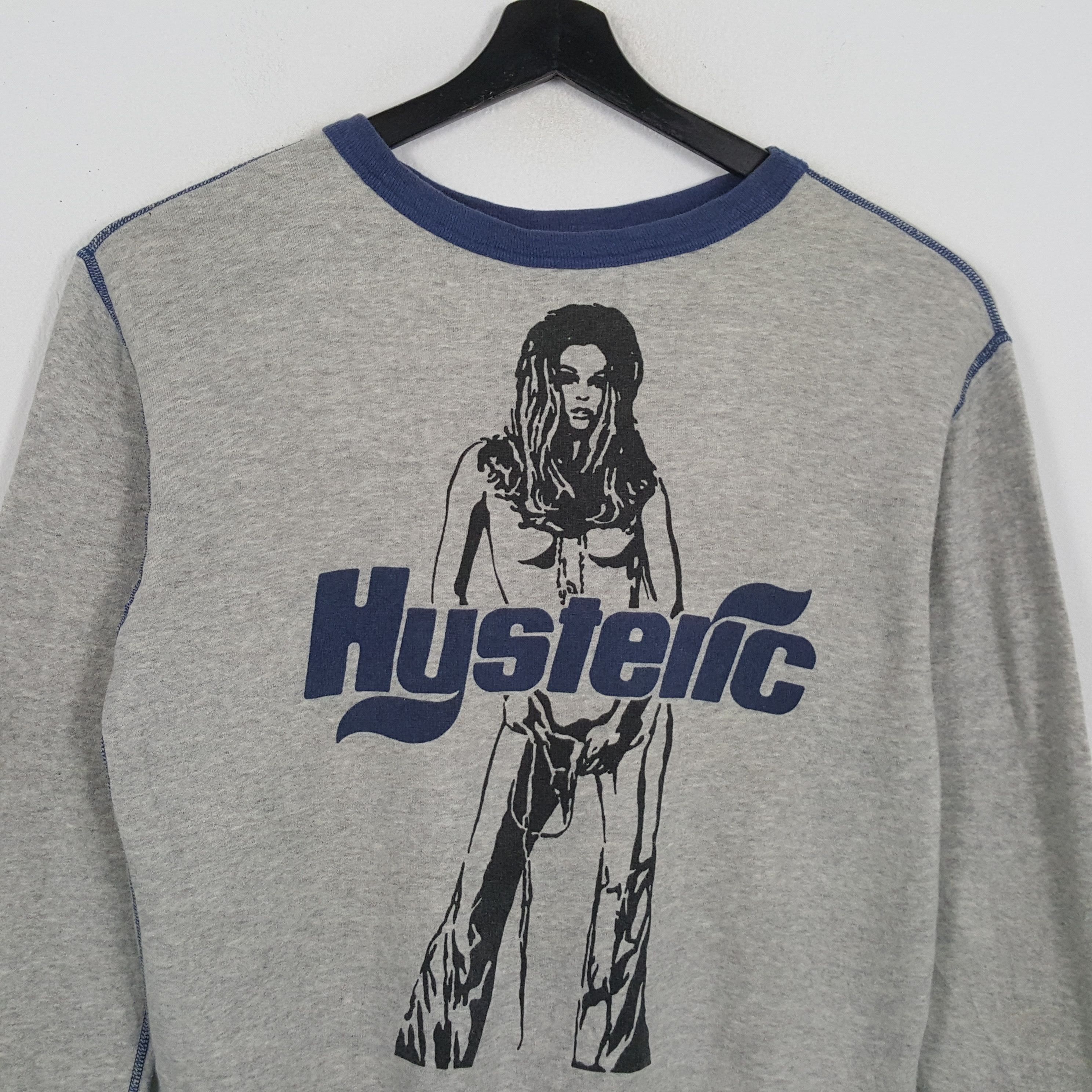 Hysteric Glamour × Japanese Brand × Vintage HYSTERIC GLAMOUR Japanese Brand Streetwear Sweatshirt Size US M / EU 48-50 / 2 - 2 Thumbnail