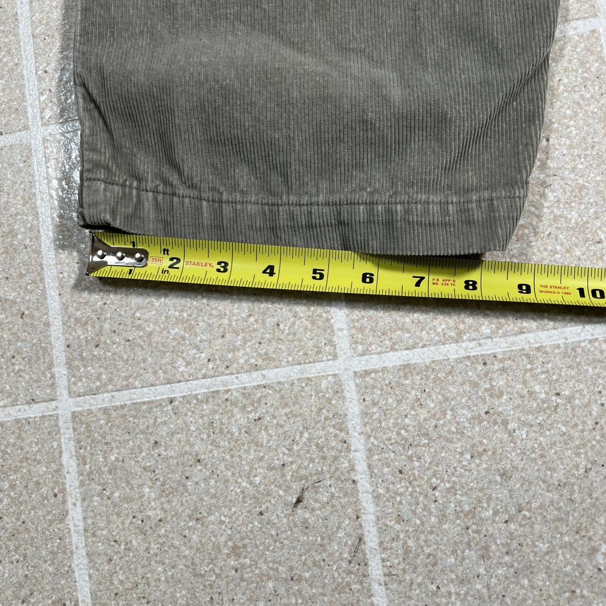 Faded Glory Vintage Baggy Corduroy Cargo Pants Grey GrungeY2k Skater Size US 34 / EU 50 - 5 Thumbnail