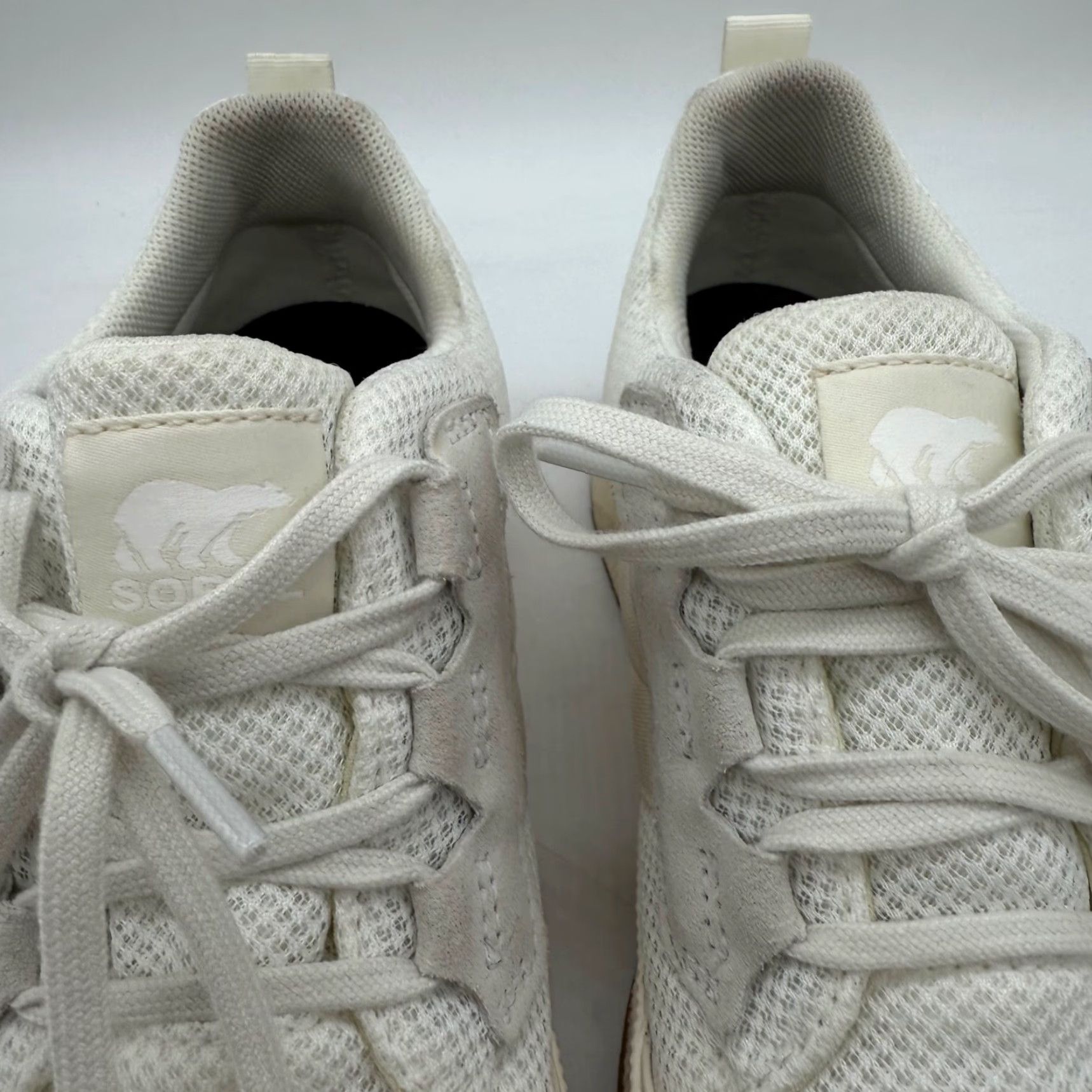 SOREL Sorel Womens Out 'N About III Waterproof Sneakers Size 9 White Low Top Lace Up Size M / US 6-8 / IT 42-44 - 3 Thumbnail