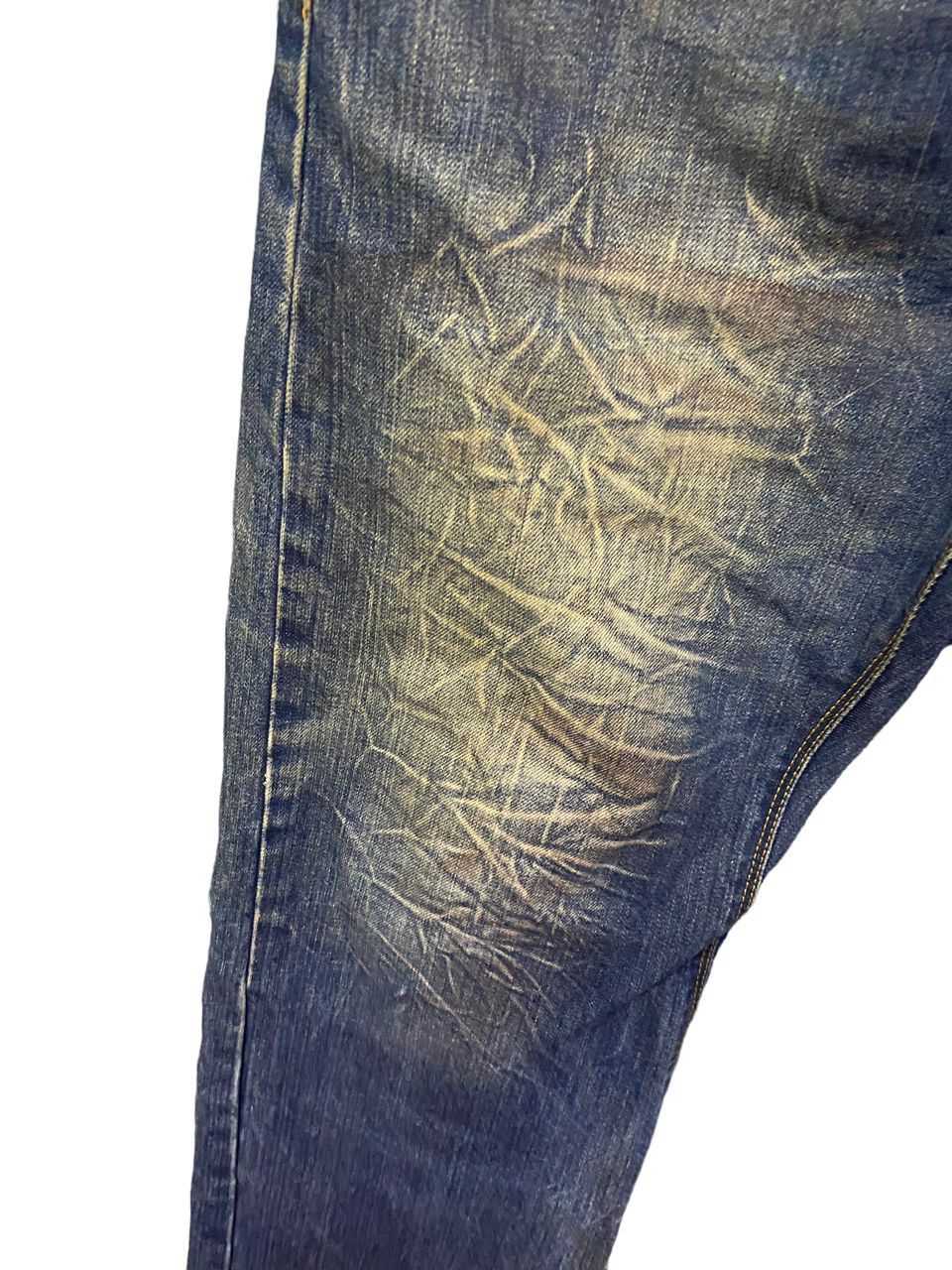 BAL 💥BEST OFFER💥VINTAGE BAL DENIM BUDDY DISTRESSED DENIM Size US 32 / EU 48 - 6 Thumbnail
