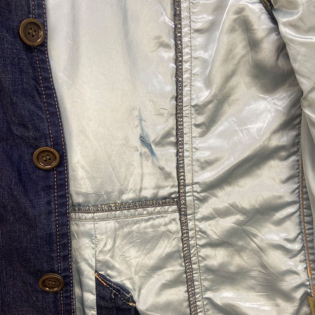Hysteric Glamour Hysteric Glamour Chilling Jeans Denim Jacket Size S / US 4 / IT 40 - 22 Thumbnail