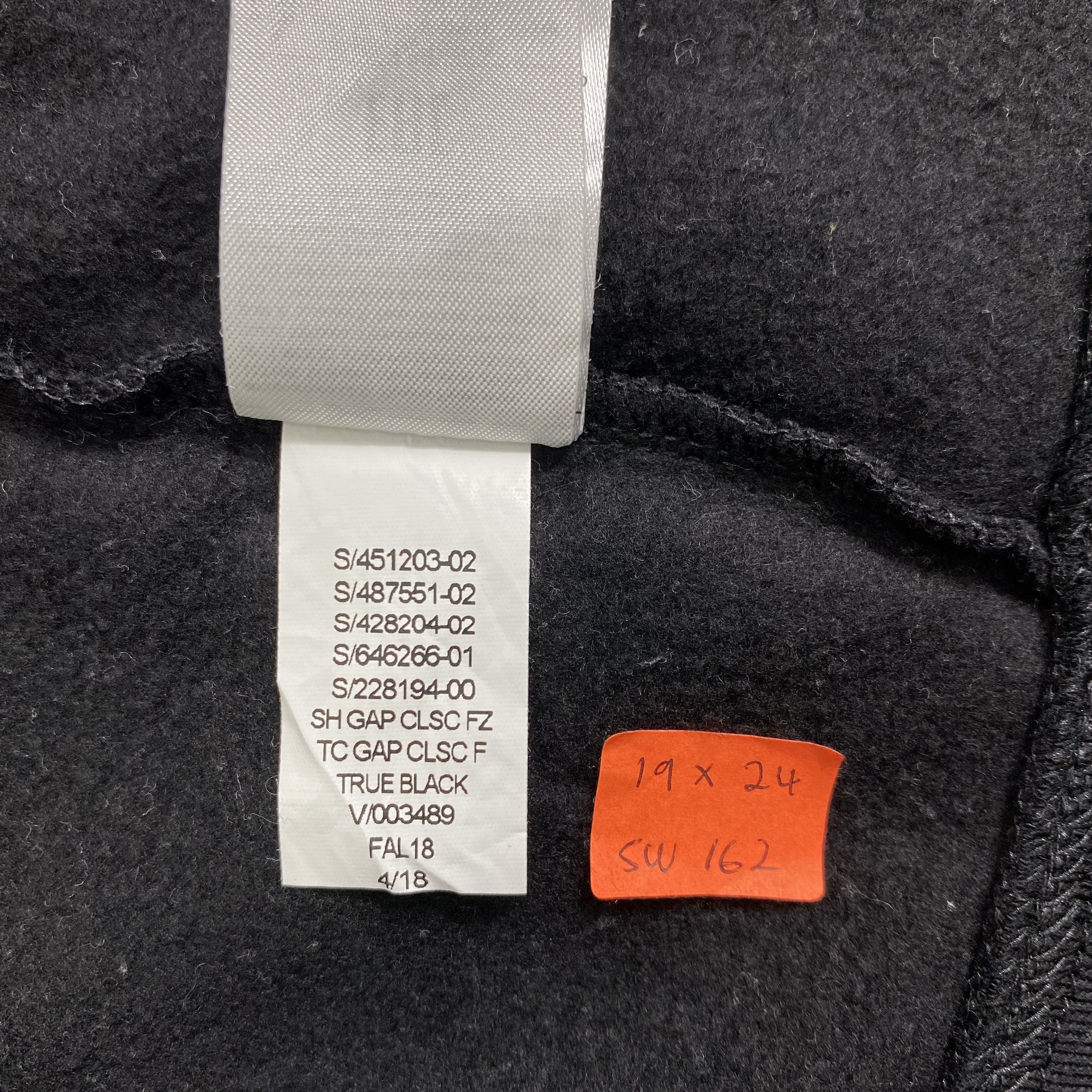 Gap Vintage Gap Black Hoodie -SW162 Size US XS / EU 42 / 0 - 10 Thumbnail