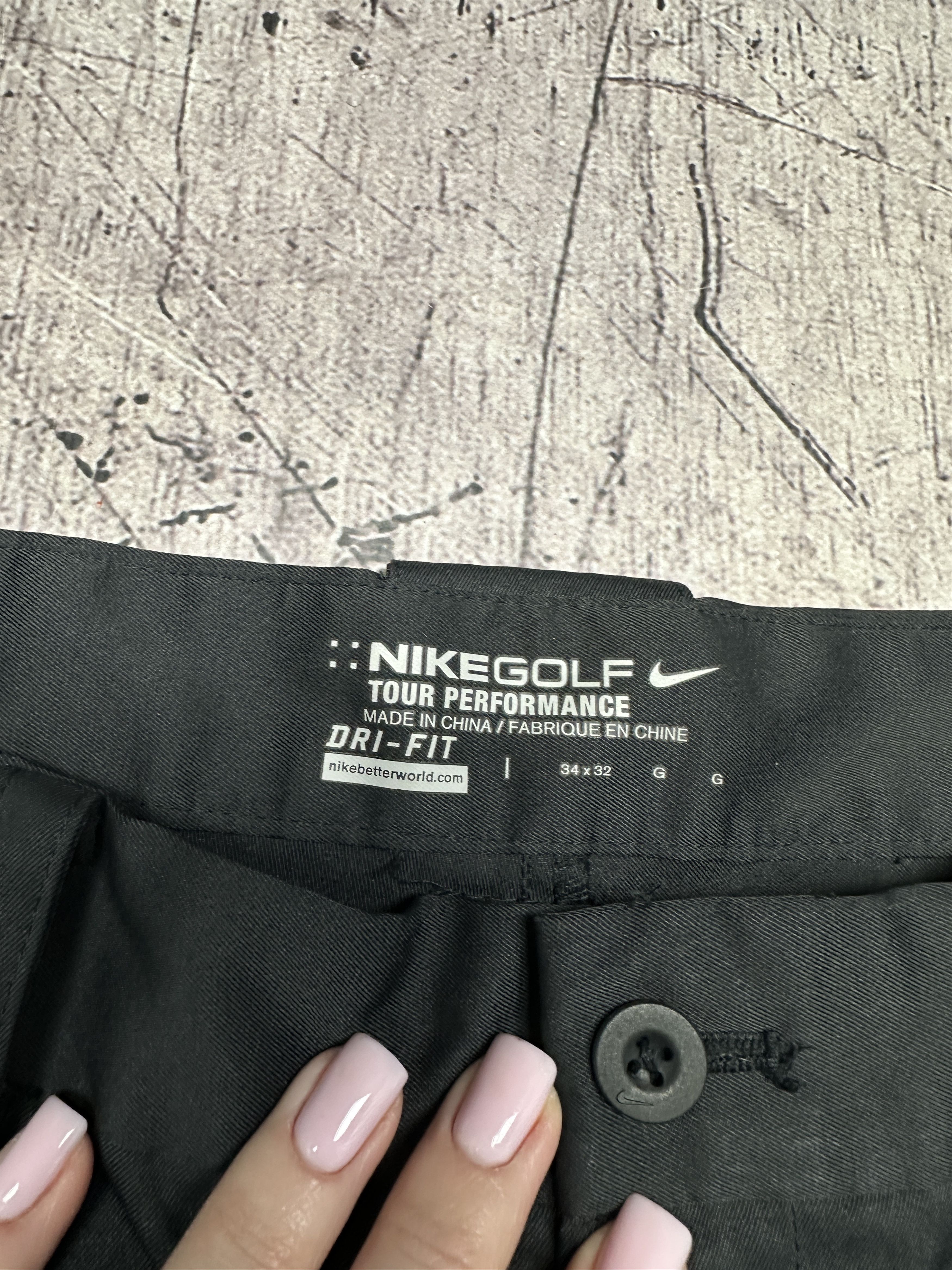 Nike Nike Golf Mens Chino Track Pants Size US 34 / EU 50 - 3 Thumbnail