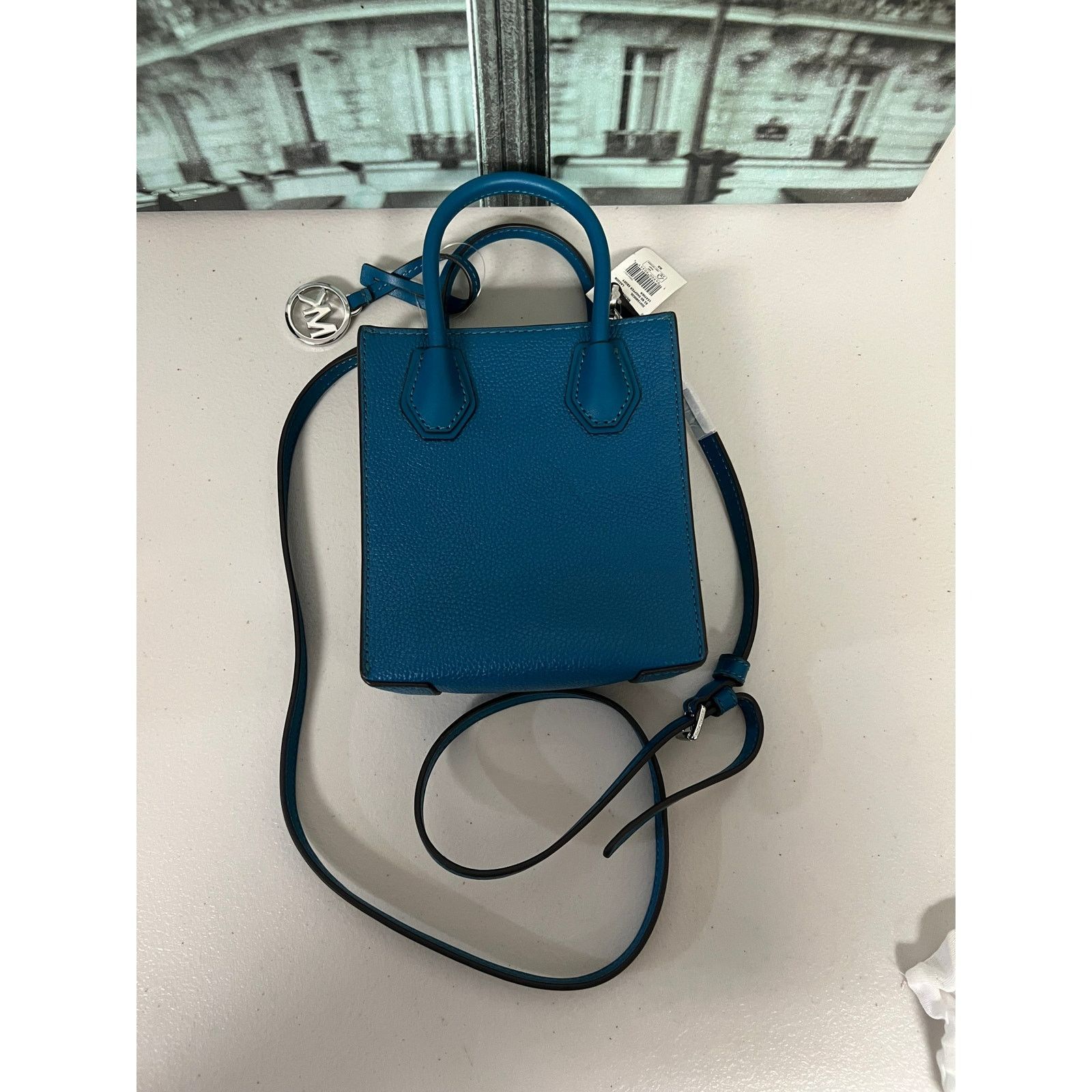 Michael Kors Michael Kors 35H1SM9C0L Mercer Extra-Small Pebbled Leather Size ONE SIZE - 7 Thumbnail