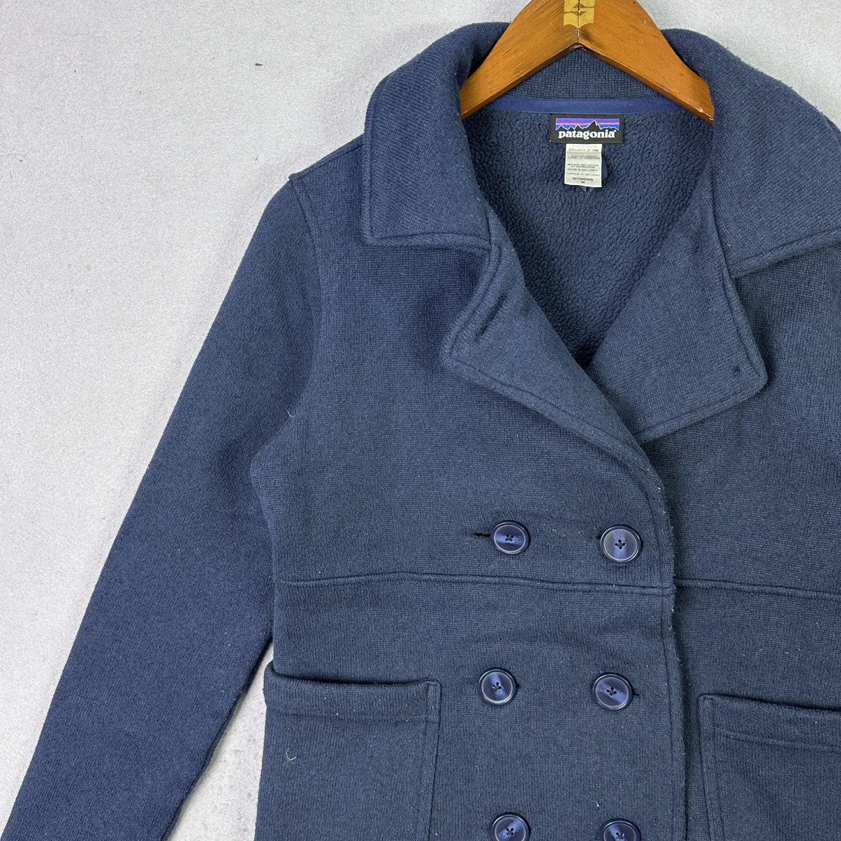 Patagonia Patagonia Fleece Peacoat Jacket Navy Blue Womens Size M / US 6-8 / IT 42-44 - 2 Thumbnail