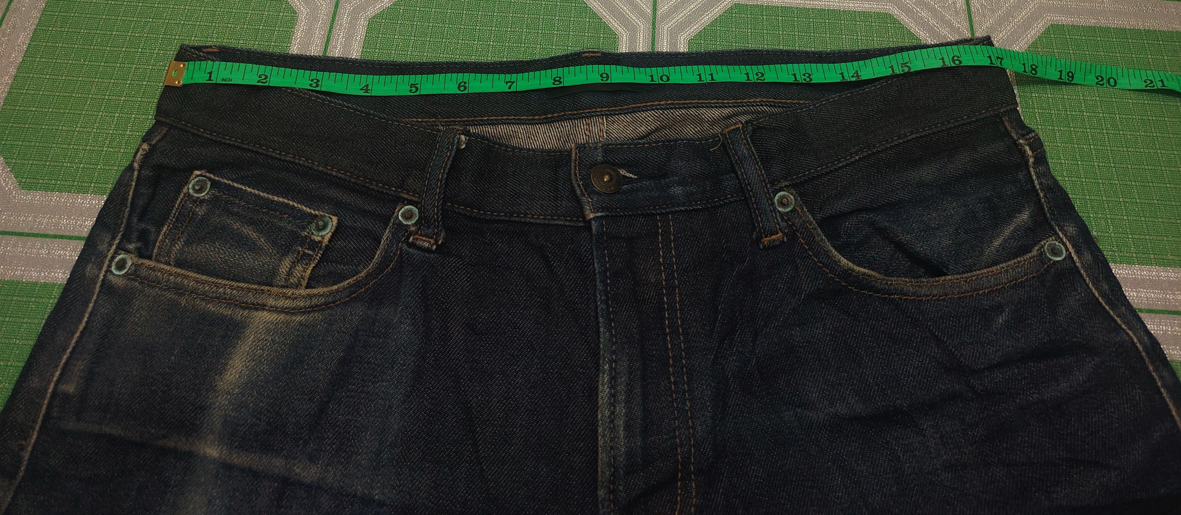 Undercover × Uniqlo Japan Uniqlo Selvedge Jeans Distressed Jeans Size US 34 / EU 50 - 22 Thumbnail