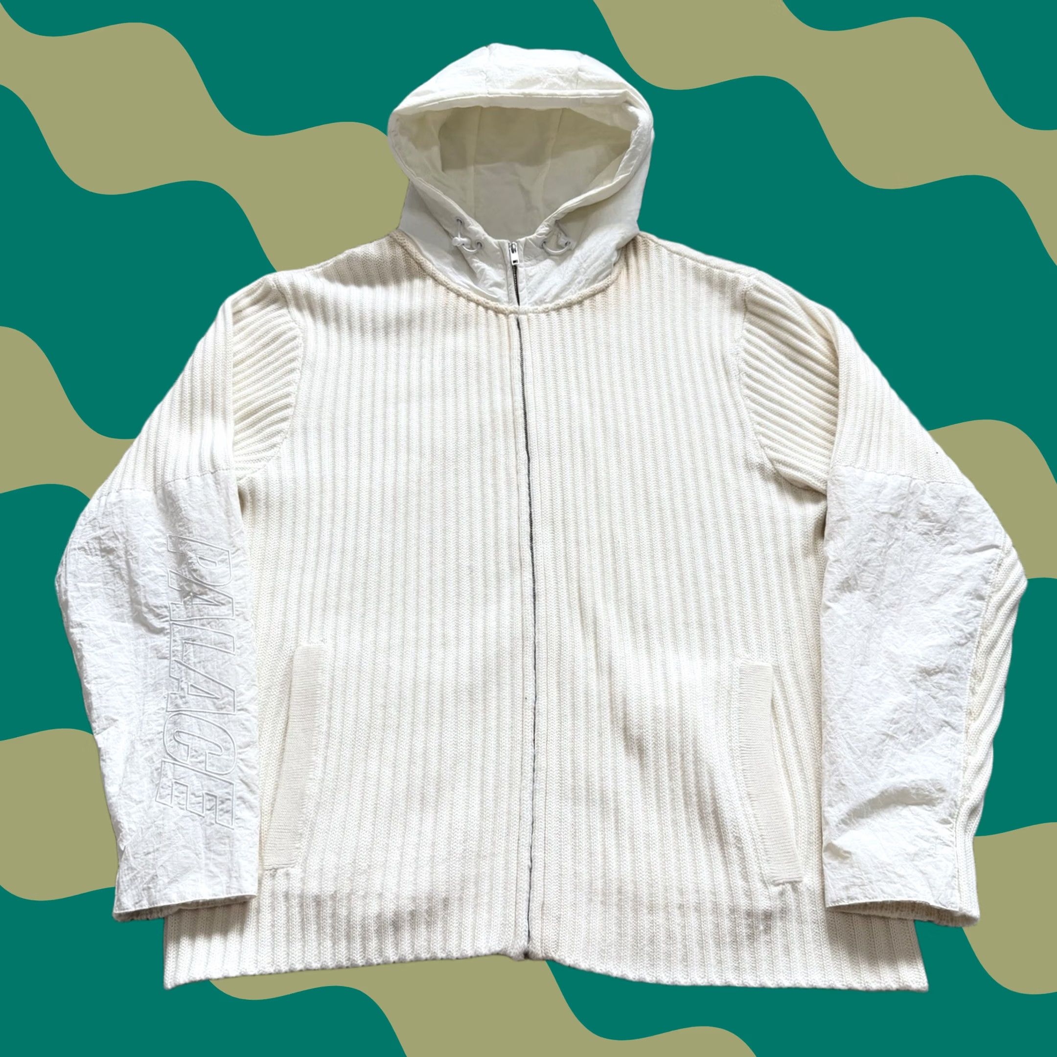 Palace Palace x neighborhood waffle jersey white | Grailed