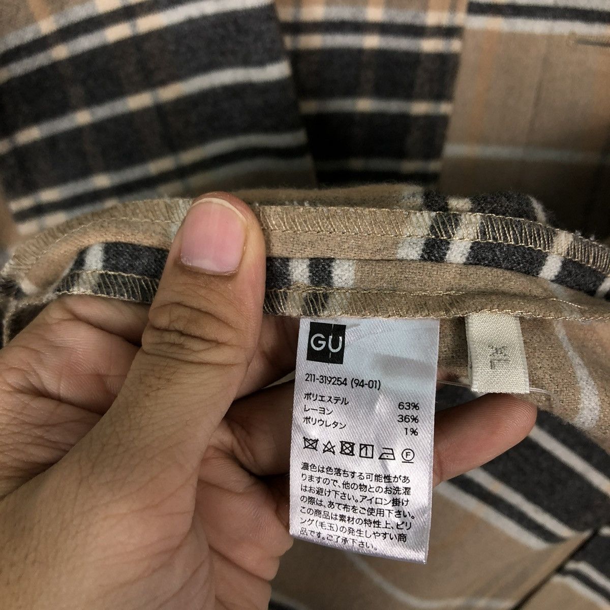 Flannel × Japanese Brand 🔥90’s Vintage Flannel Jacket Tartan Design GU Issey Miyake Size US XL / EU 56 / 4 - 13 Thumbnail