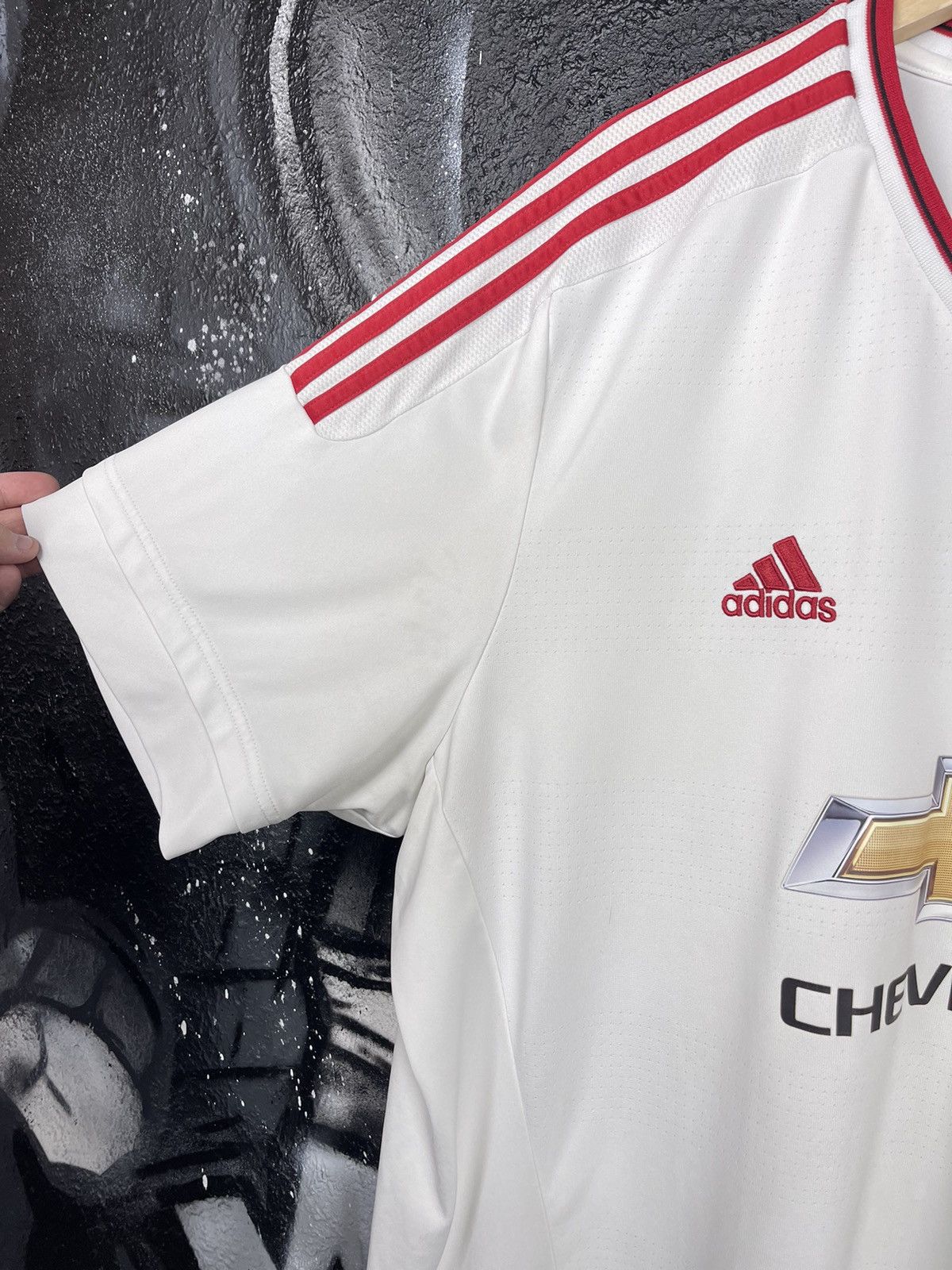 Adidas Adidas Manchester United Football Club White Soccer Jersey T-Shirt Size 3XL Size US XXL / EU 58 / 5 - 8 Thumbnail