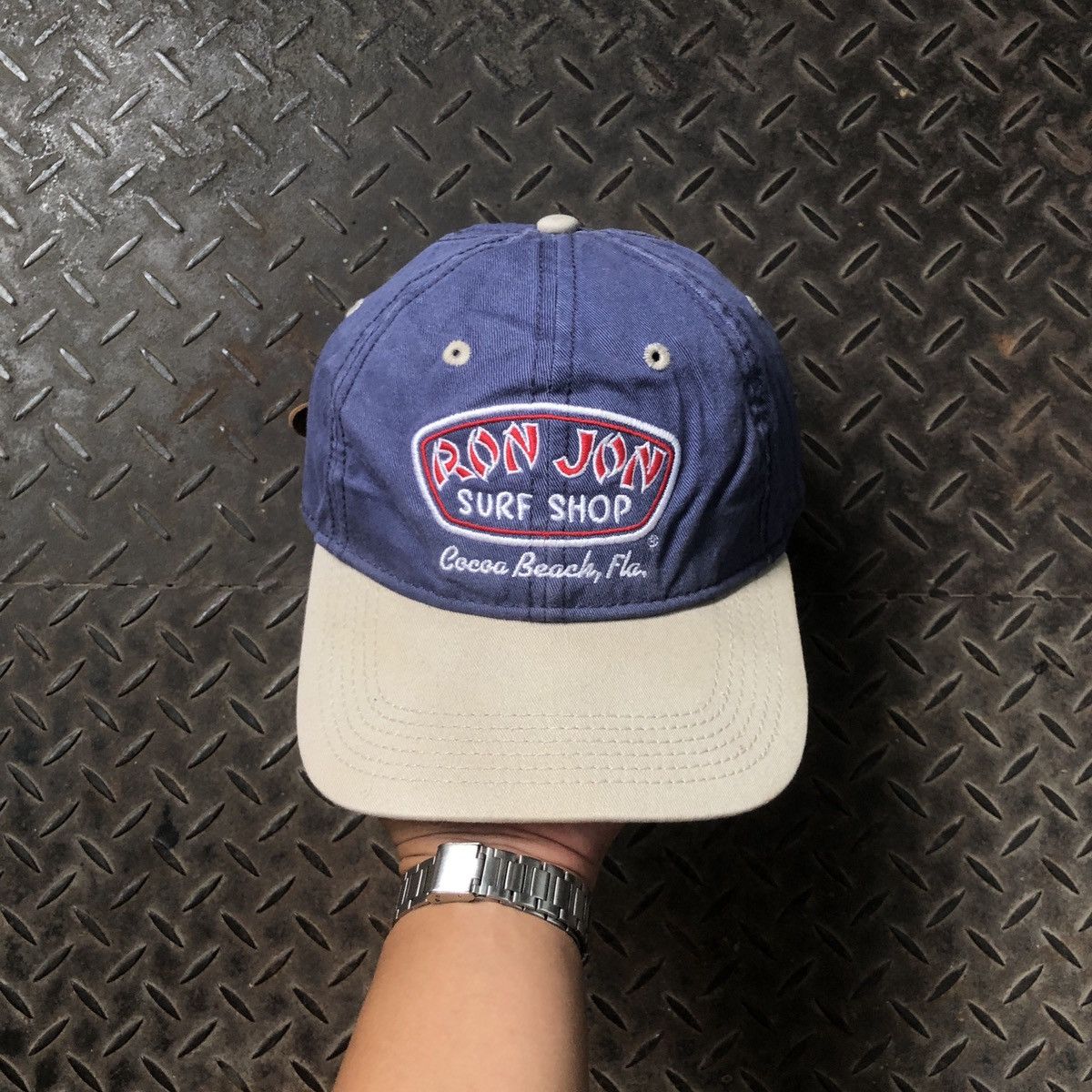 Ron Jon Surf Shop Vintage Ron Jon Surf Shop Two Tone Hat Size ONE SIZE - 2 Thumbnail