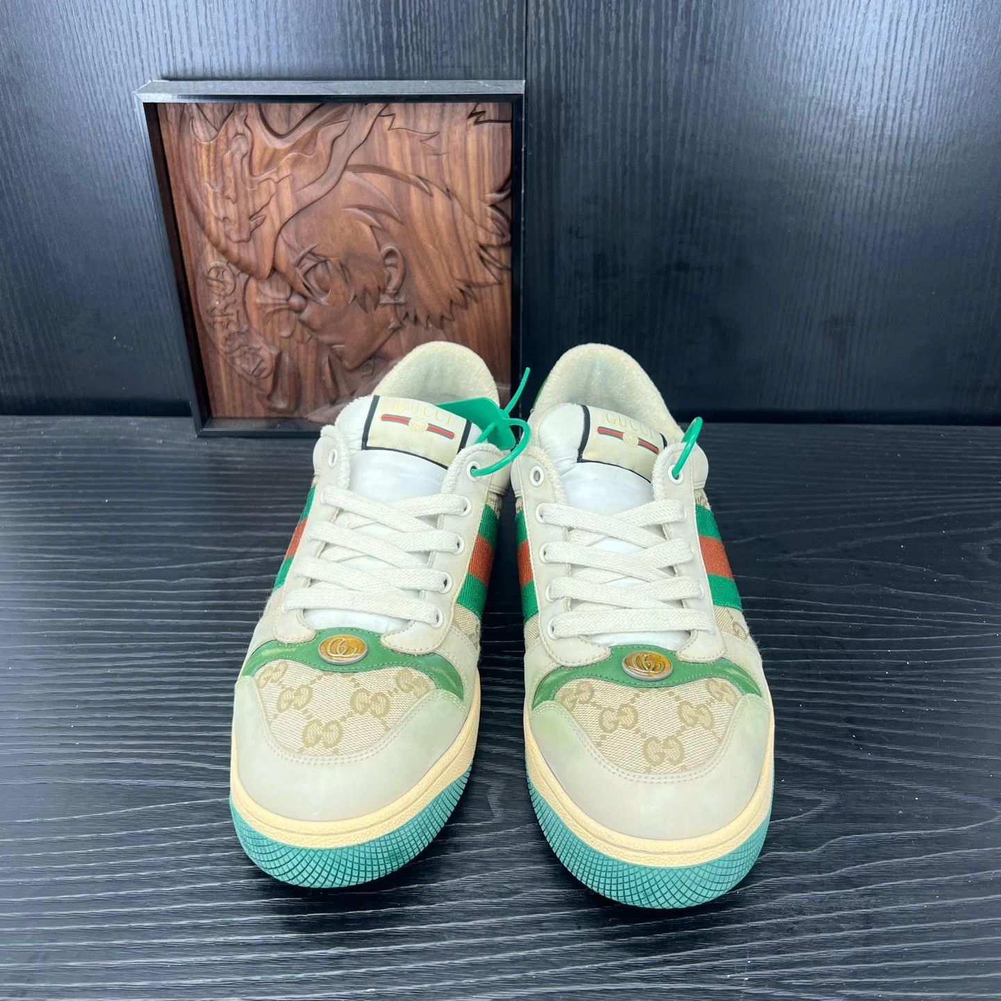 Gucci Gucci Rhyton Distressed Gray Green Size 9 (43) Size US 10 / EU 43 - 5 Thumbnail