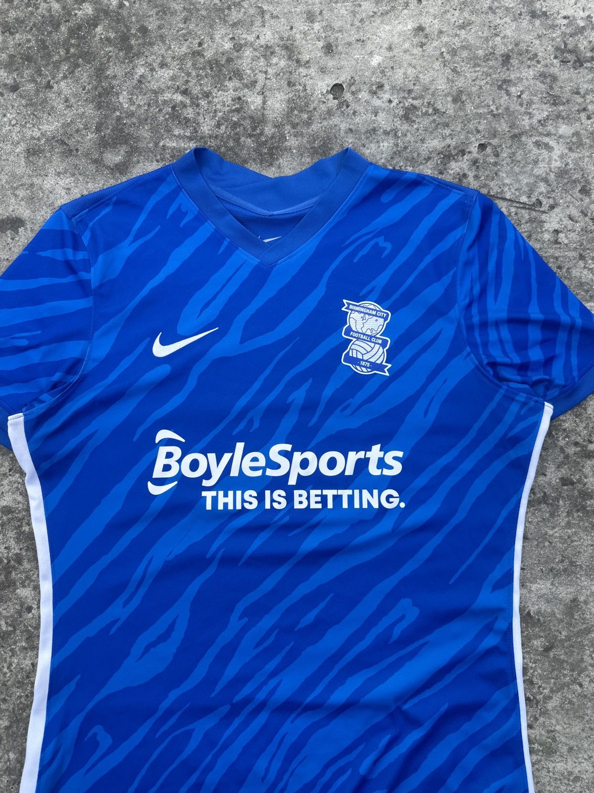 Nike Nike Soccer Jersey Birminngham City Blokecore style rare S Size US XL / EU 56 / 4 - 2 Thumbnail