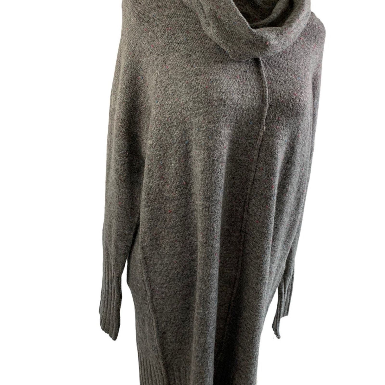 Liz Claiborne Liz Claiborne Cowl Neck Sweater Dress Women's Large NEW Size L / US 10 / IT 46 - 4 Thumbnail