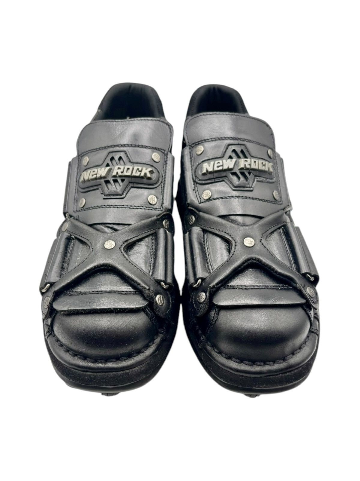 New Rock Vintage New Rock leather sneakers Size 40 Size US 10 / IT 40 - 2 Thumbnail