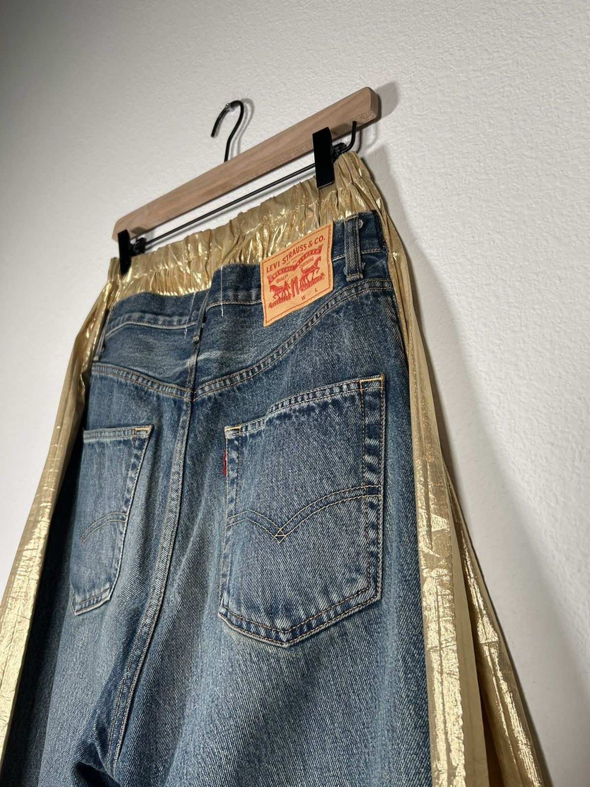 Junya Watanabe MSRP: $1.2k SS21 Pleated Reconstructed Pants Size US 30 / EU 46 - 6 Thumbnail