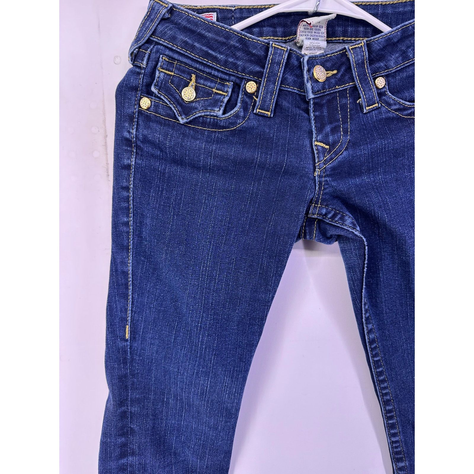 True Religion True Religion Blue Women’s Skinny Jeans Size 26 Size 26" / US 2 / IT 38 - 6 Thumbnail
