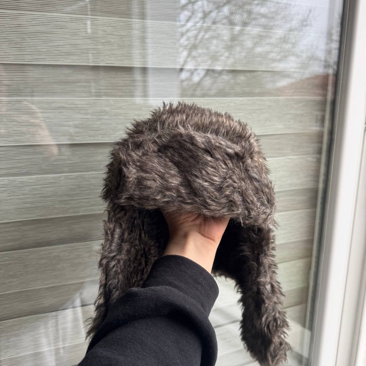 Japanese Brand Japanese Fur Ushanka Winter Russian Trapper Fuzzy Goth Hat Size ONE SIZE - 3 Thumbnail