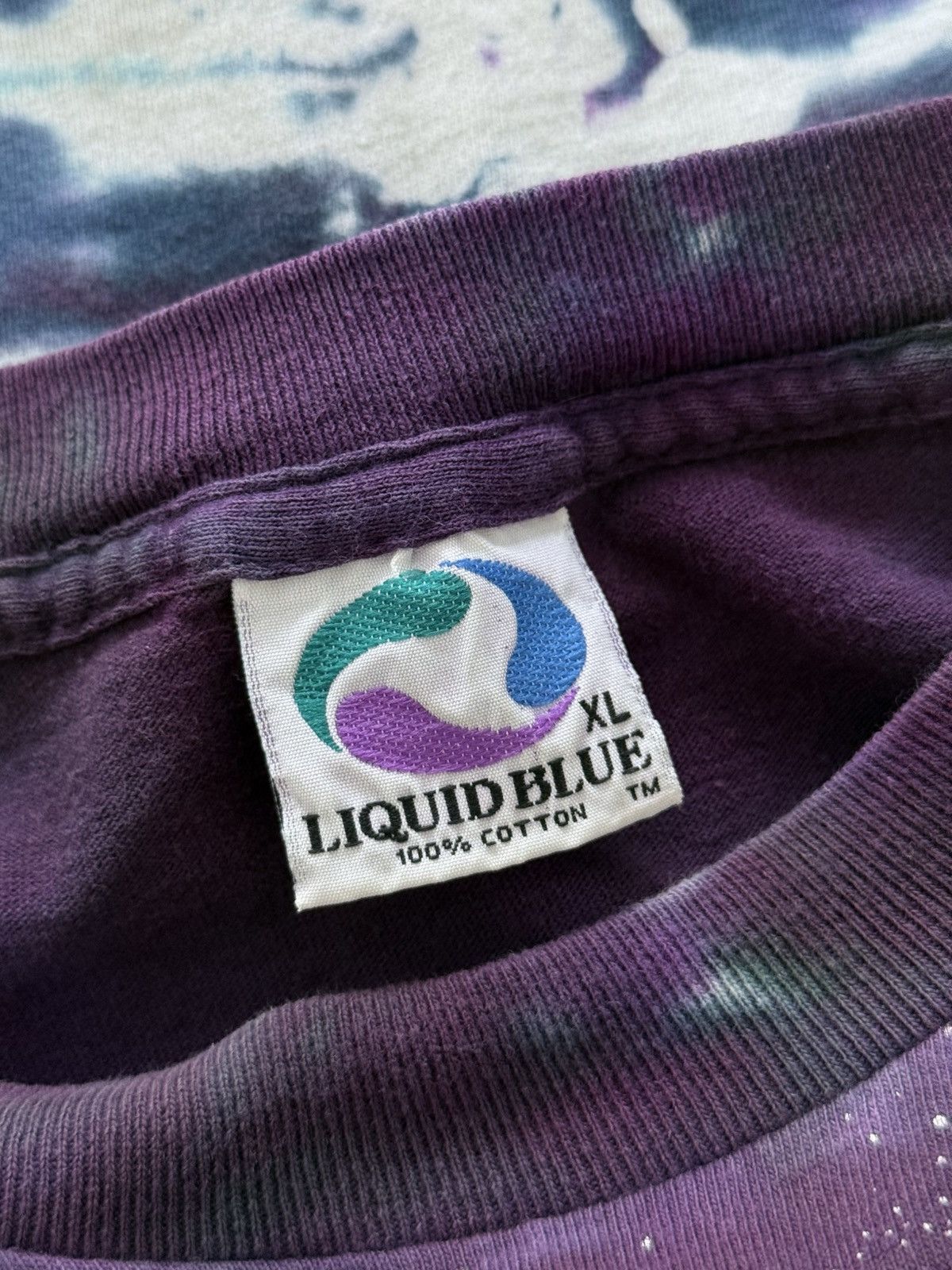 Liquid Blue Vintage 90s Liquid Blue Space Solar System T-Shirt Size US XL / EU 56 / 4 - 11 Thumbnail