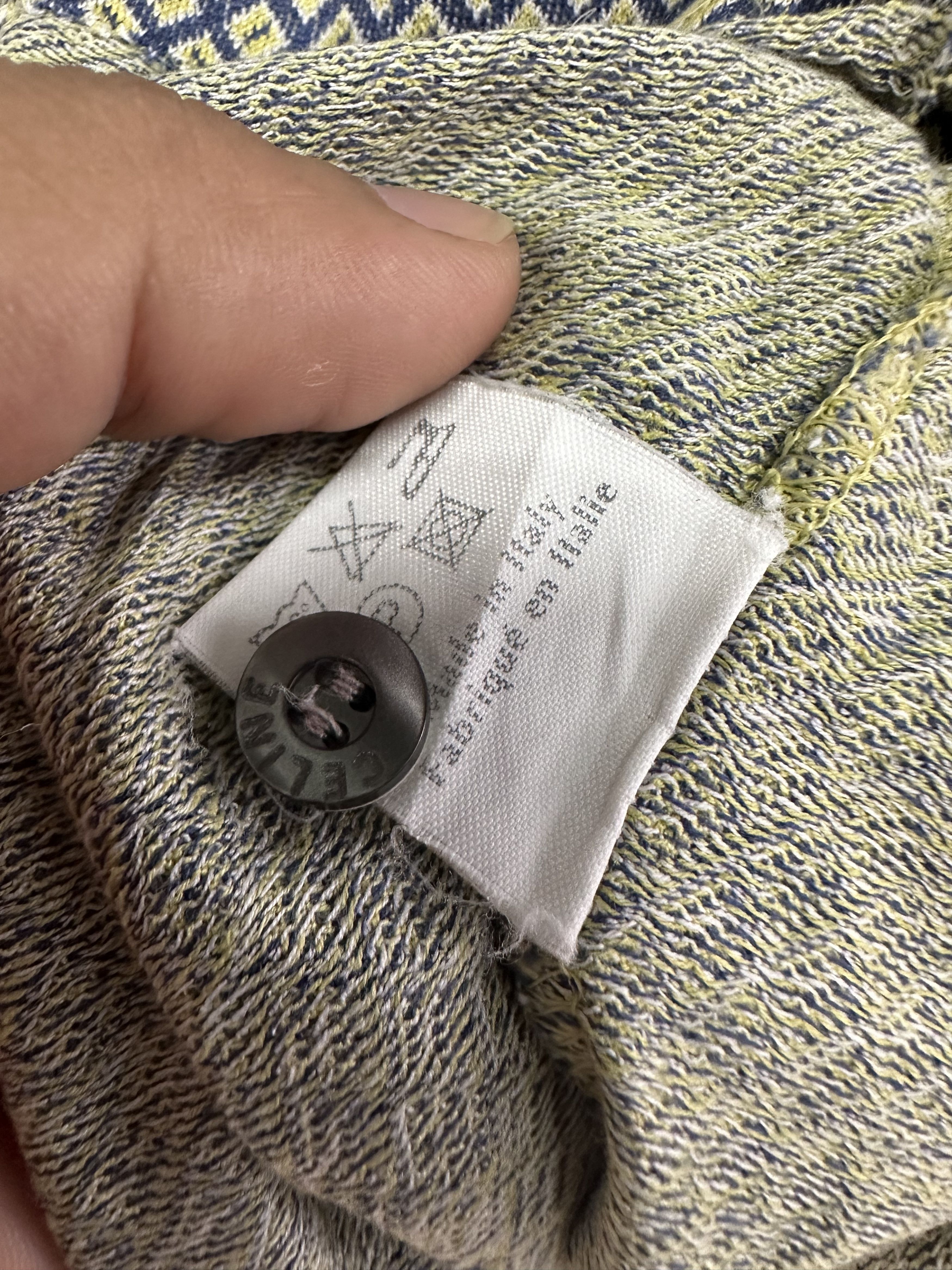 Celine Vintage Celine Homme Polo Shirt Size US M / EU 48-50 / 2 - 11 Thumbnail