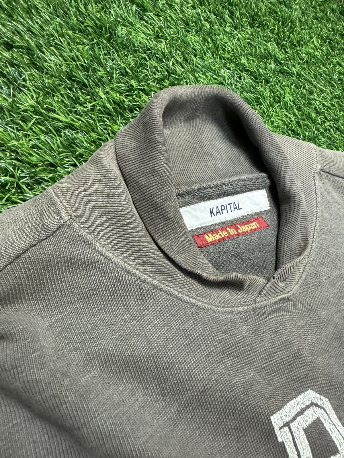 Japanese Brand vintage KAPITAL - distress longsleeve tshirt Size US S / EU 44-46 / 1 - 9 Thumbnail